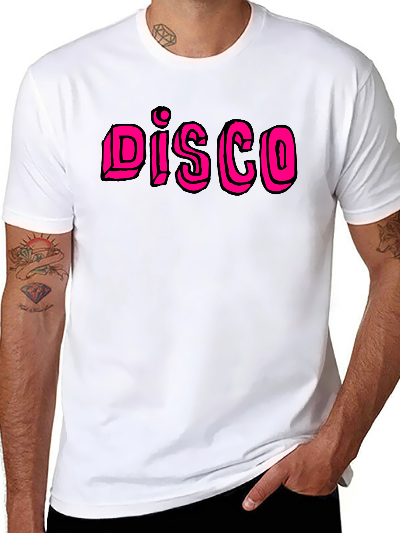 Retro Disco Graphic Tee - Bold & Stylish!