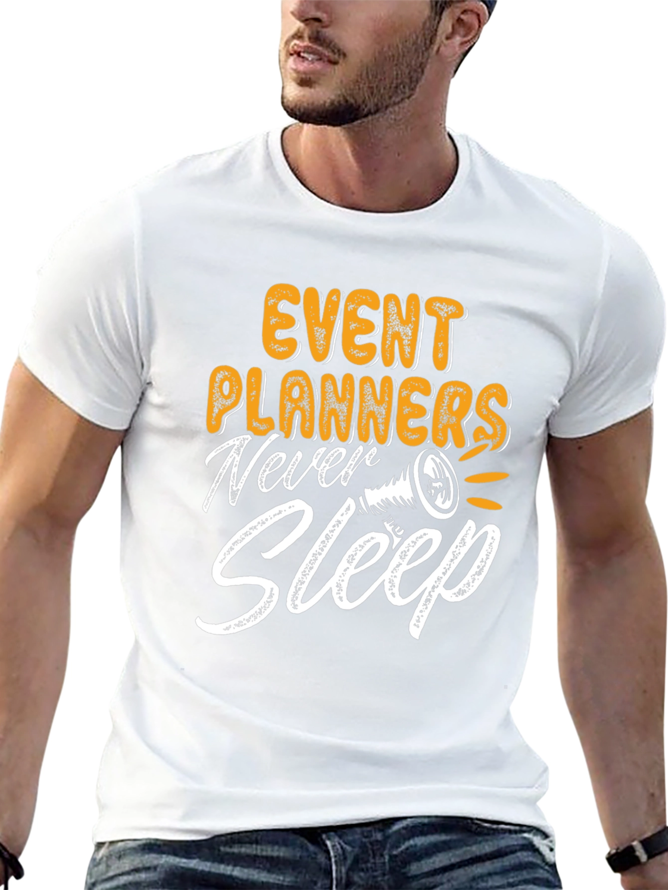Event Planners Never Sleep Graphic T-Shirt