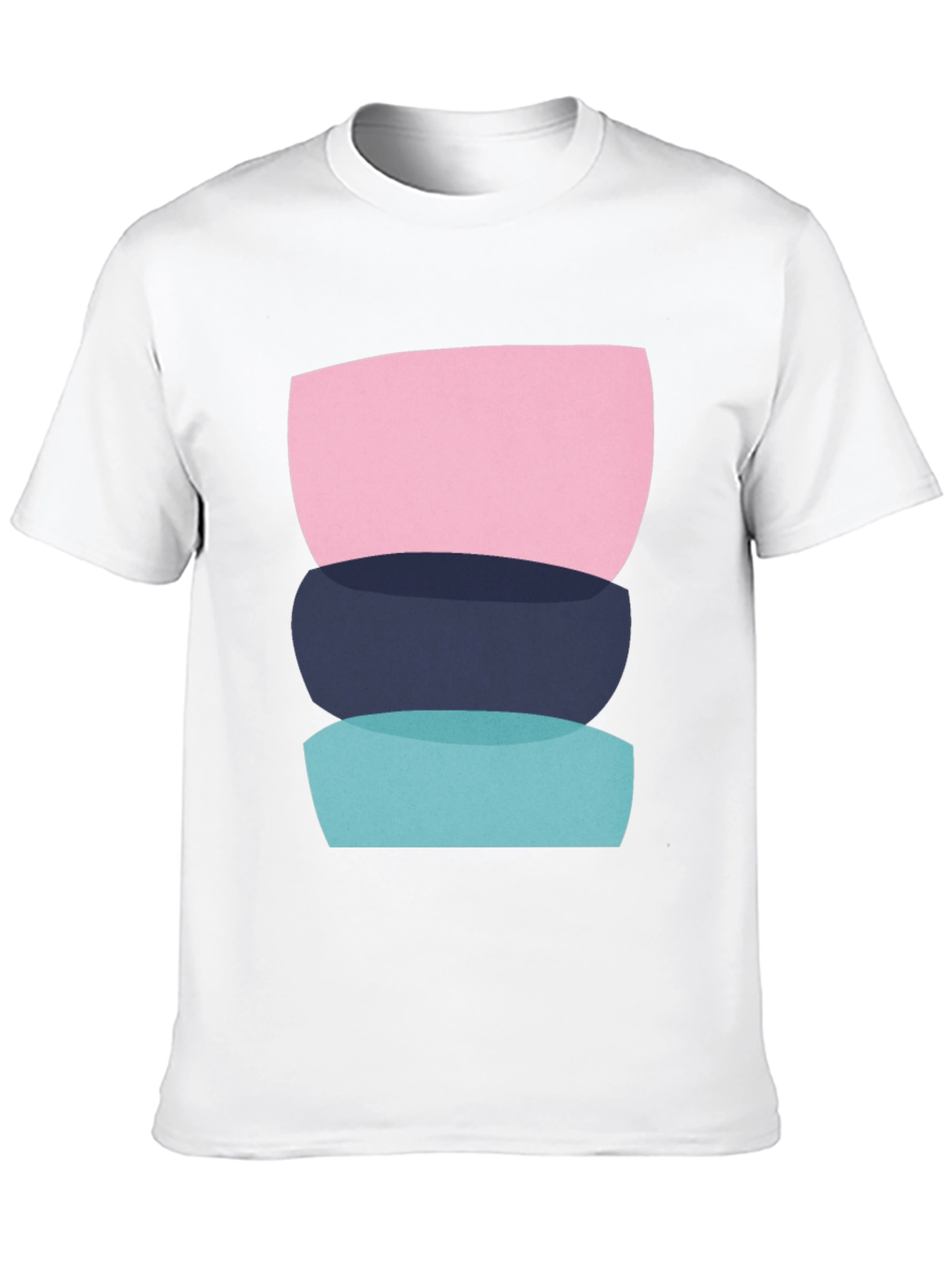 Minimalist Stacked Bowls Graphic Tee