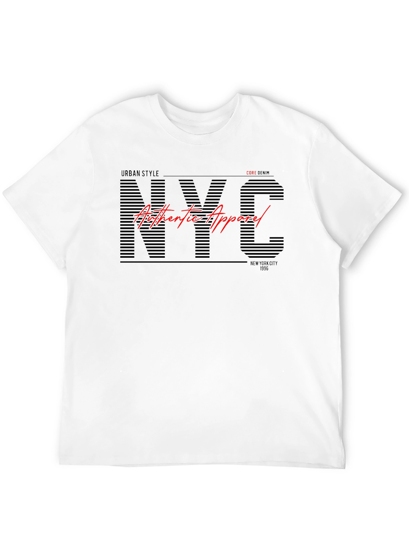 NYC Authentic Apparel Graphic Tee - Urban Style