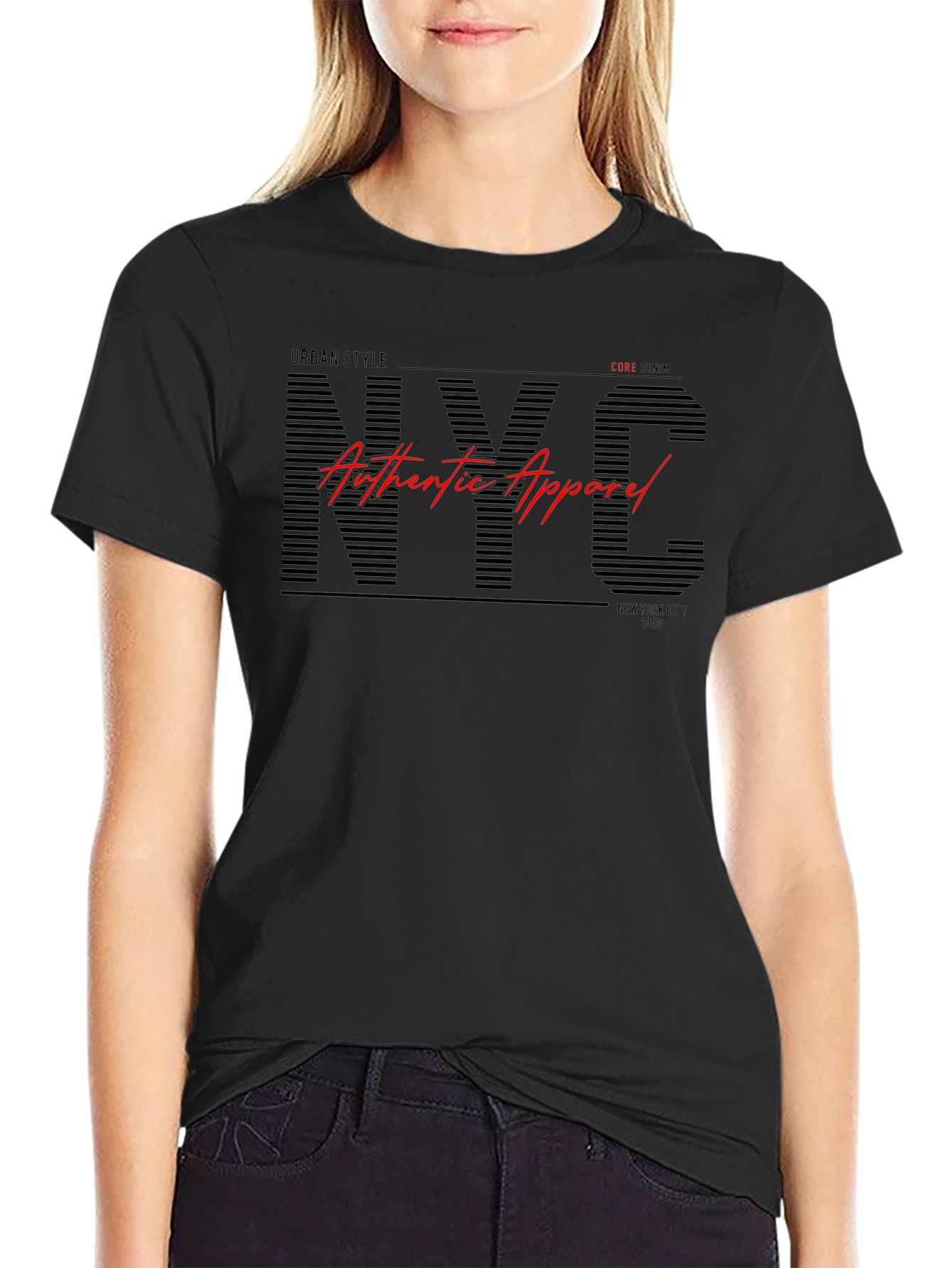 NYC Authentic Apparel Graphic Tee - Urban Style