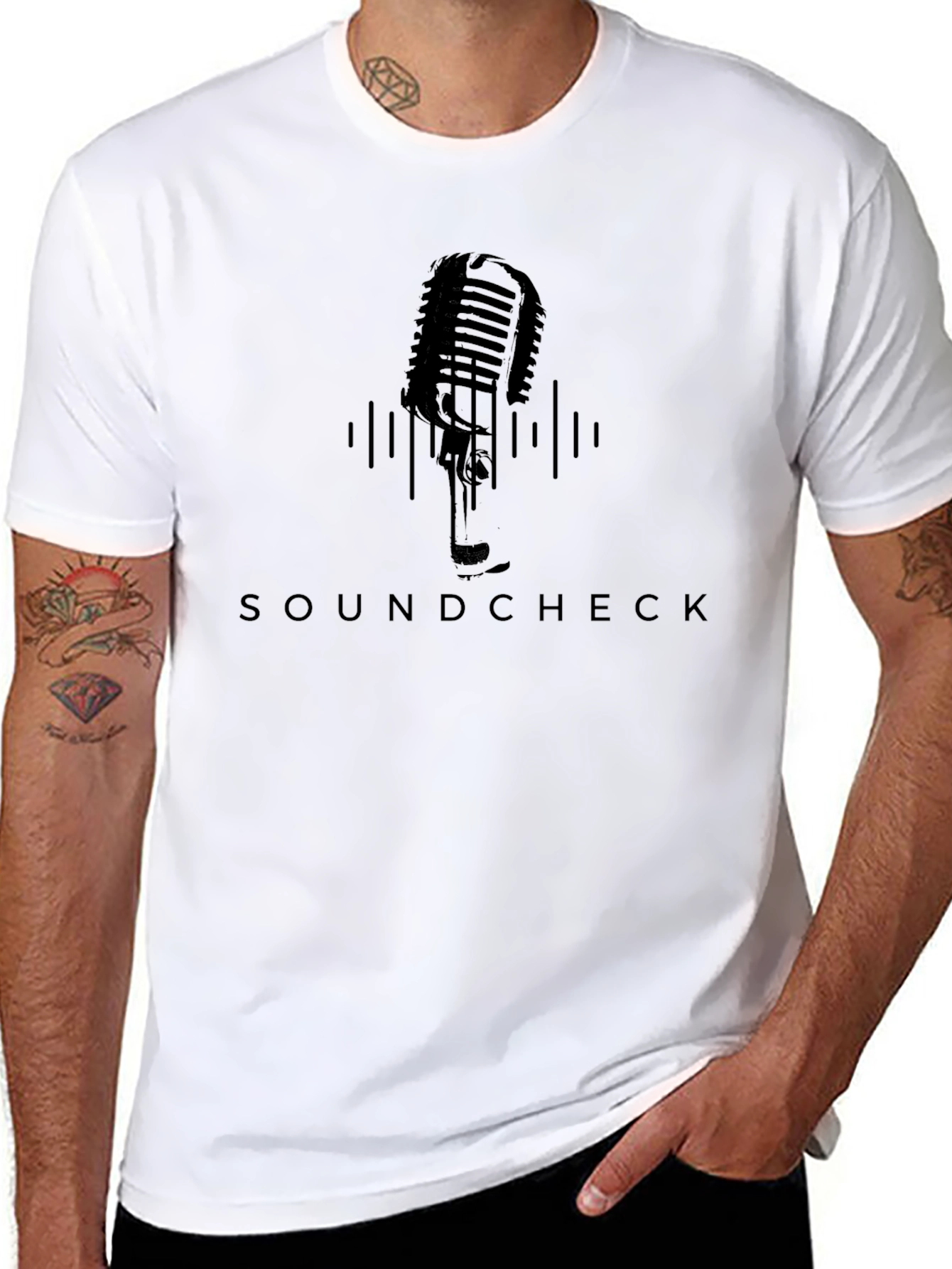Soundcheck Microphone Graphic T-Shirt