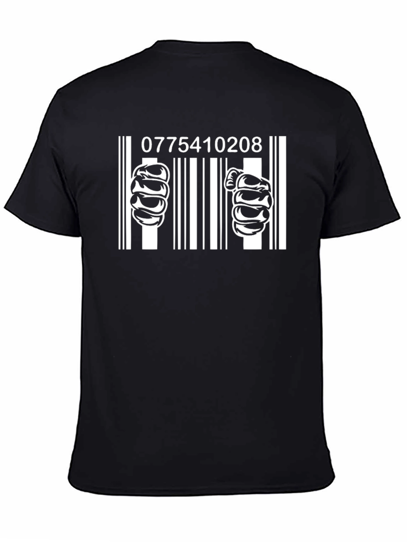 Barcode Prisoner Graphic T-Shirt - Jailbreak Style