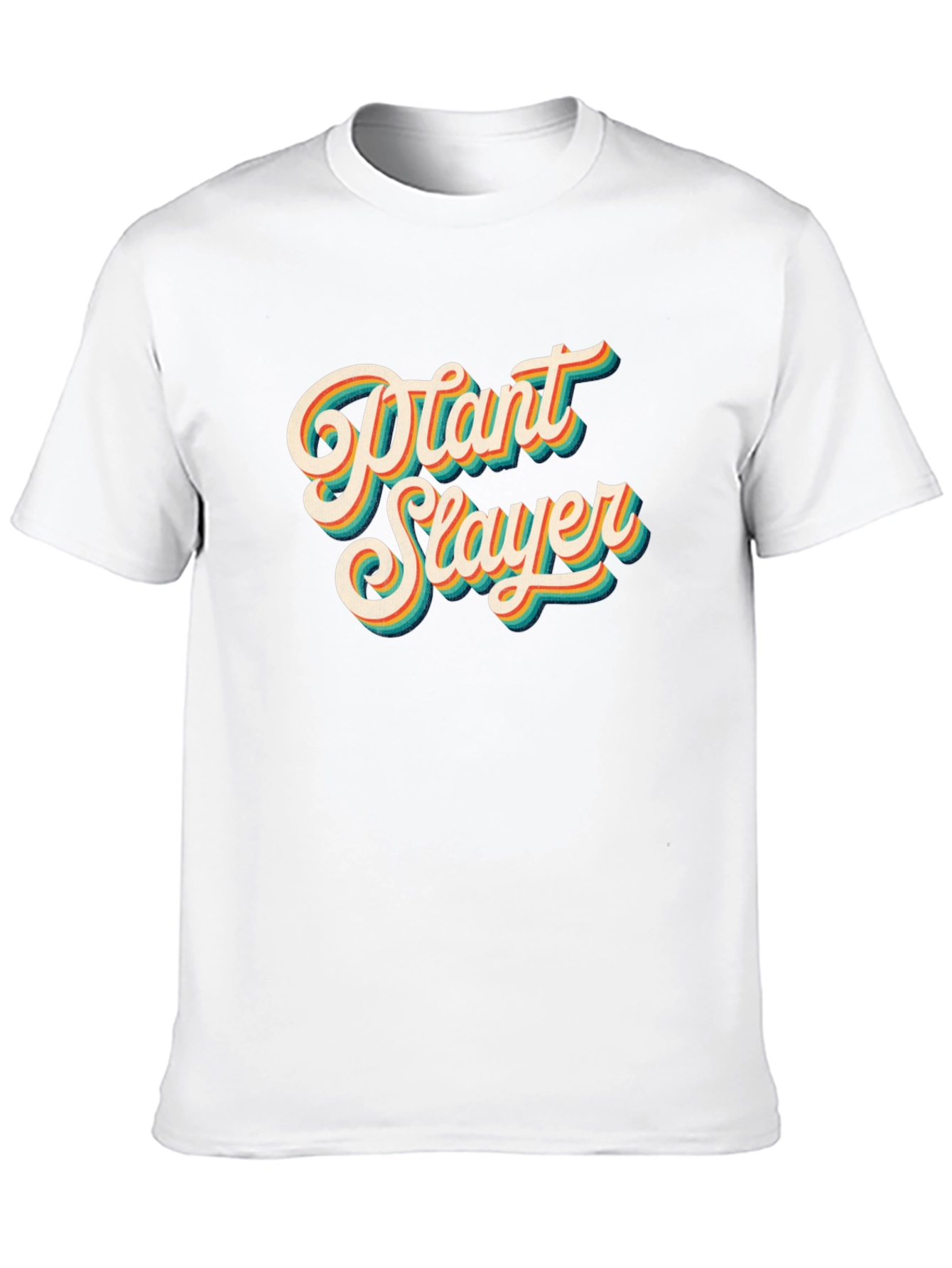 Plant Slayer Graphic Tee - Black Cotton T-Shirt