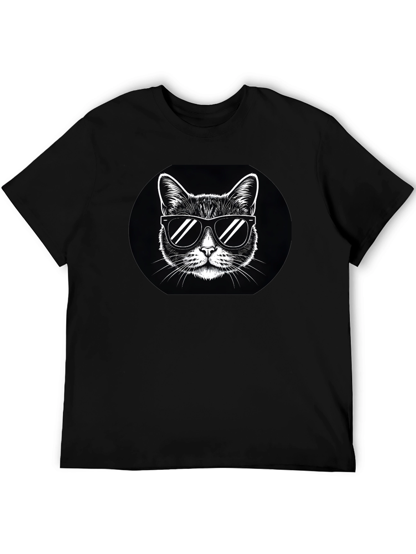 Cool Cat Sunglasses Graphic T-Shirt