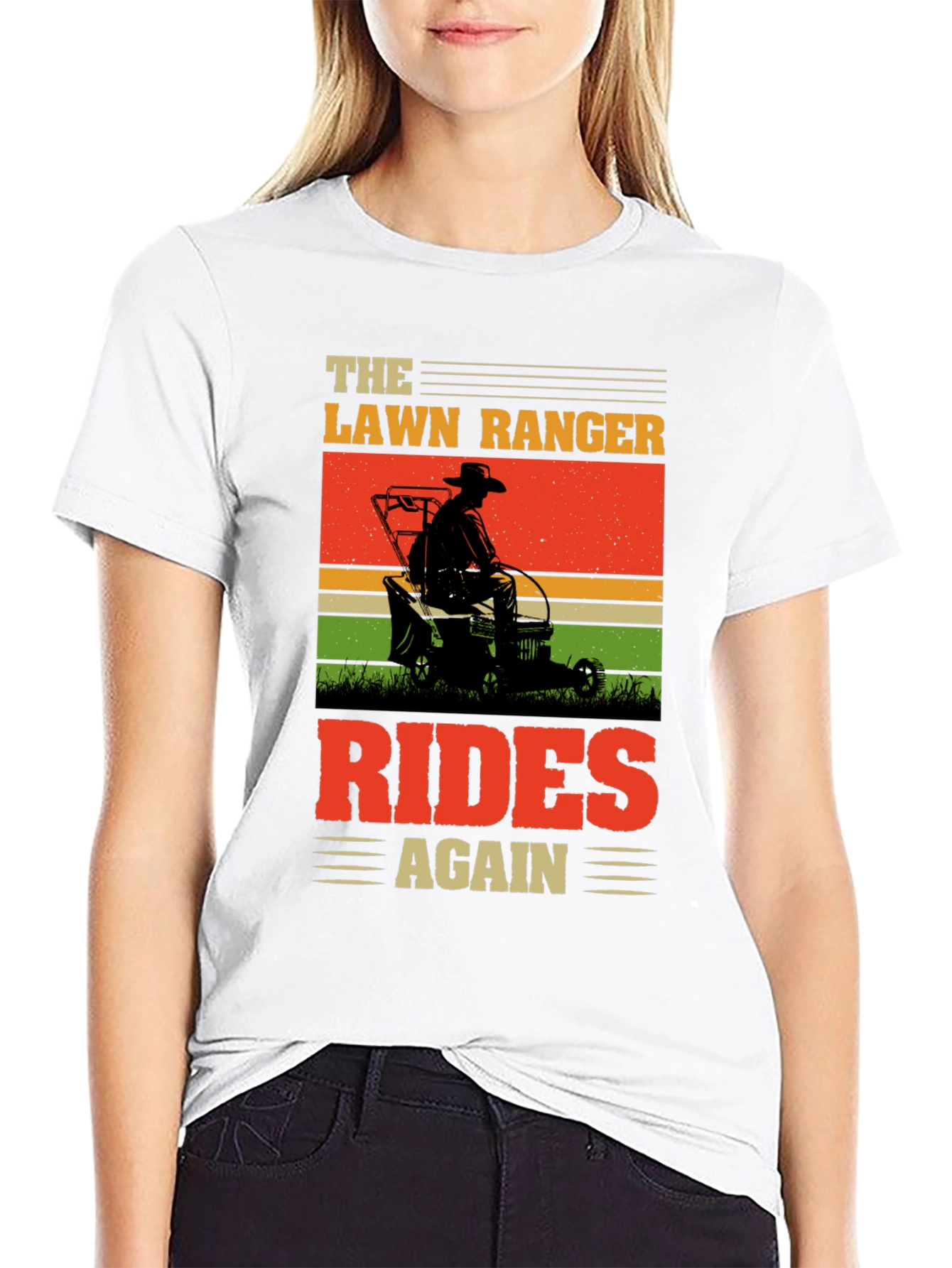The Lawn Ranger Rides Again T-Shirt