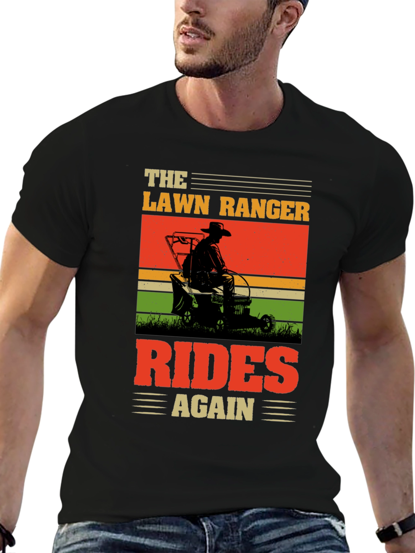 The Lawn Ranger Rides Again T-Shirt