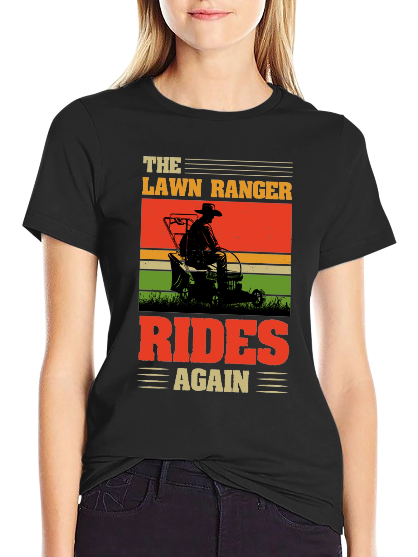 The Lawn Ranger Rides Again T-Shirt