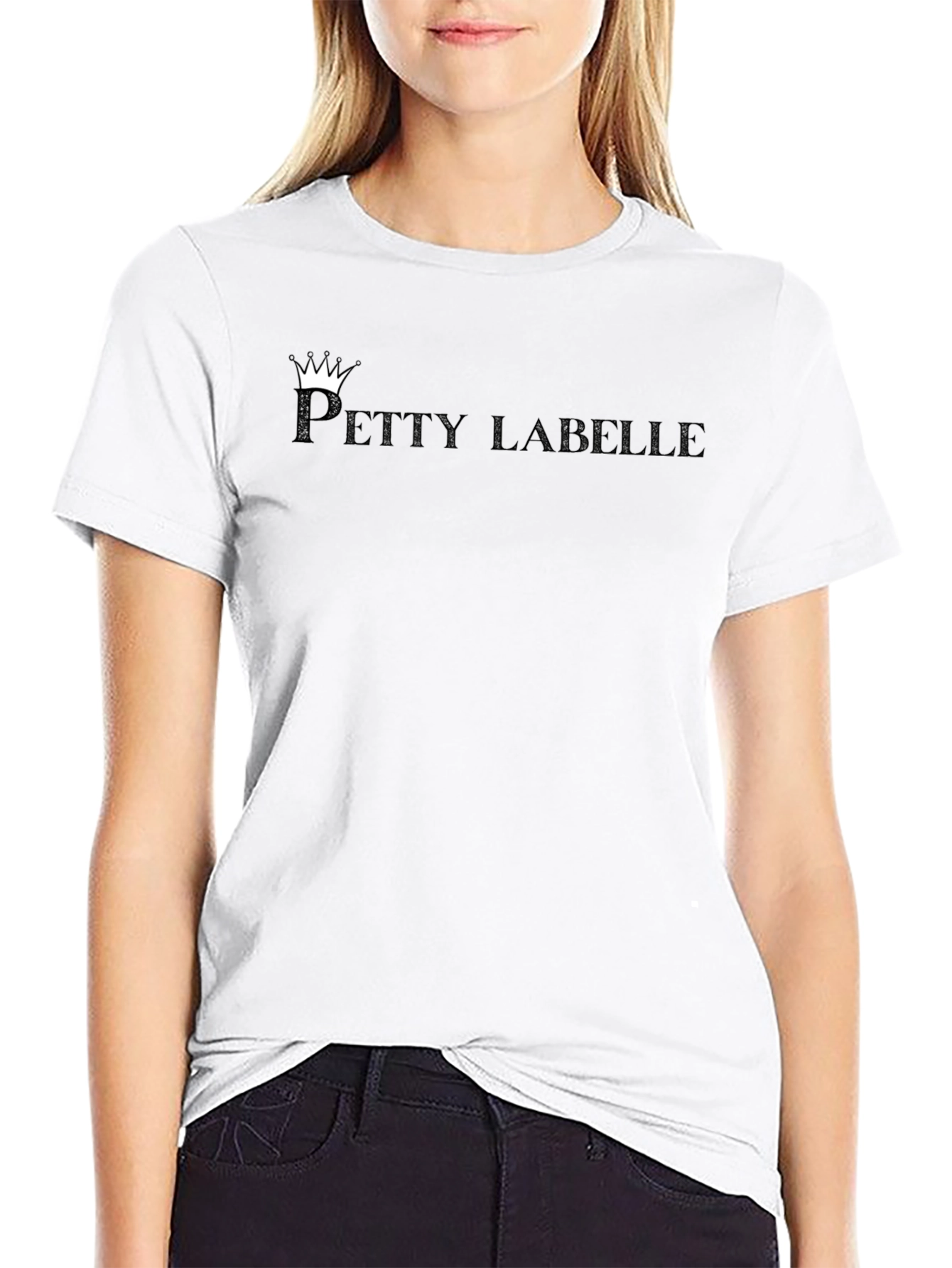 Petty Labelle Crown Graphic Tee - Black