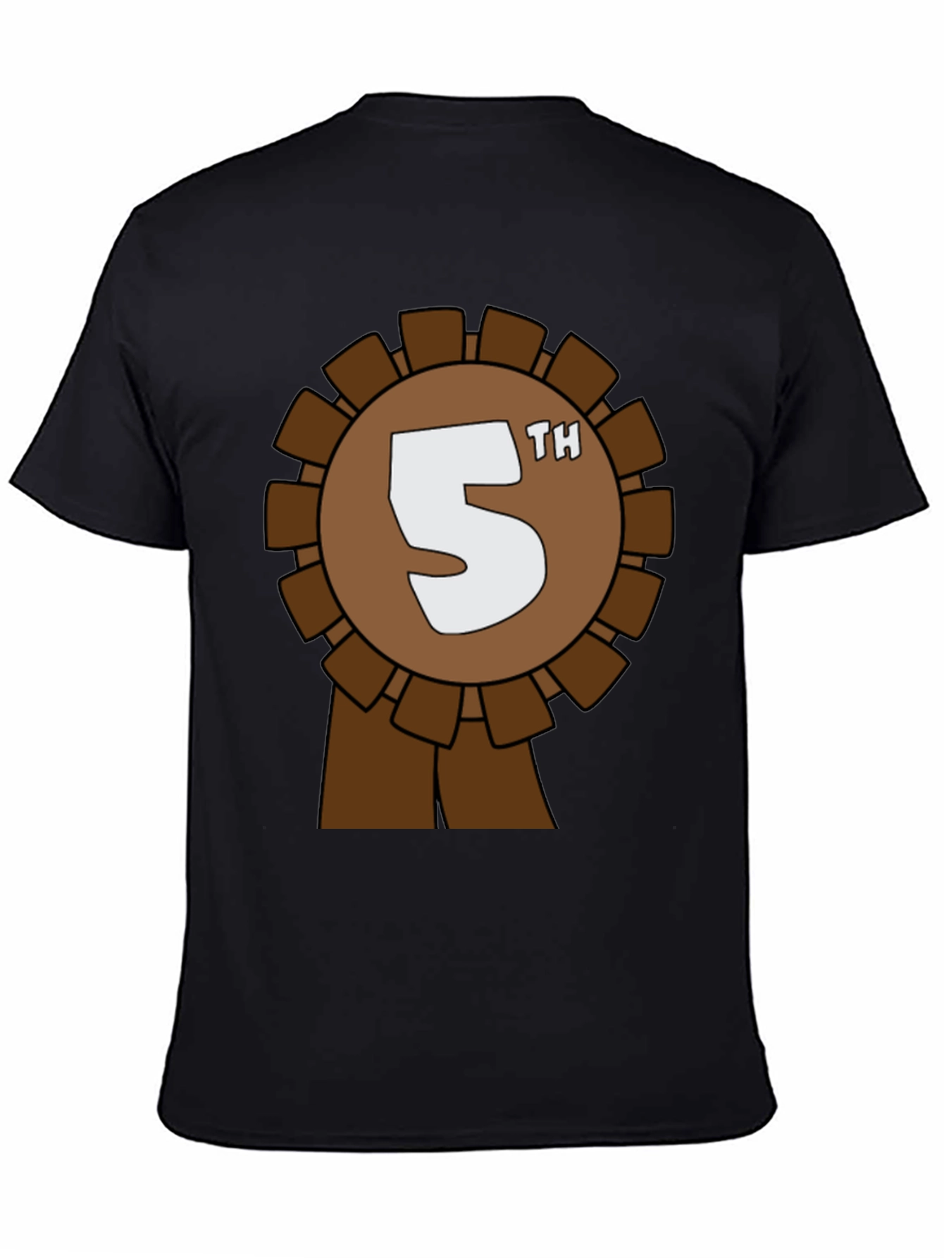 5th Place Award Ribbon Graphic Tee