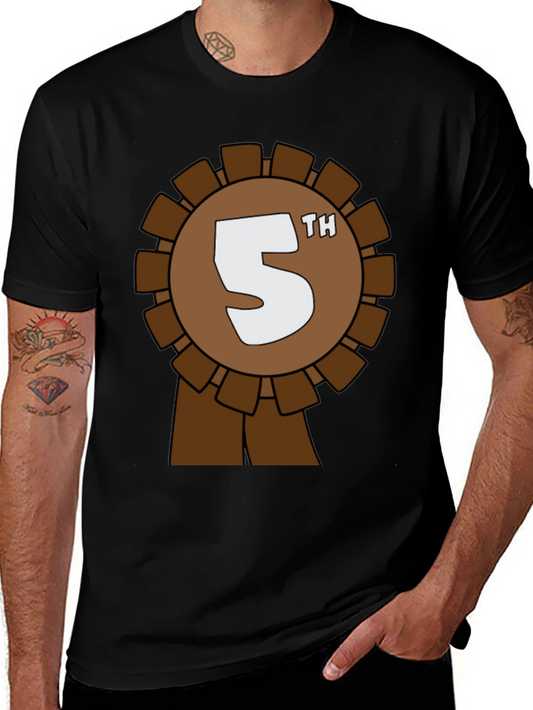 5th Place Award Ribbon Graphic Tee