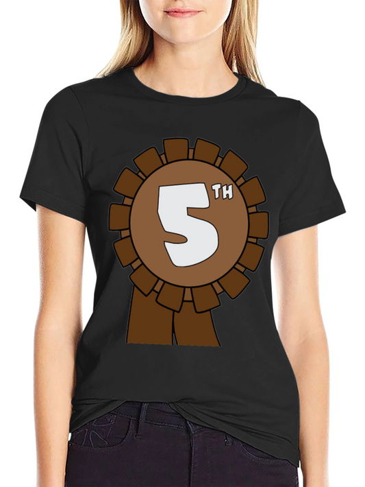 5th Place Award Ribbon Graphic Tee