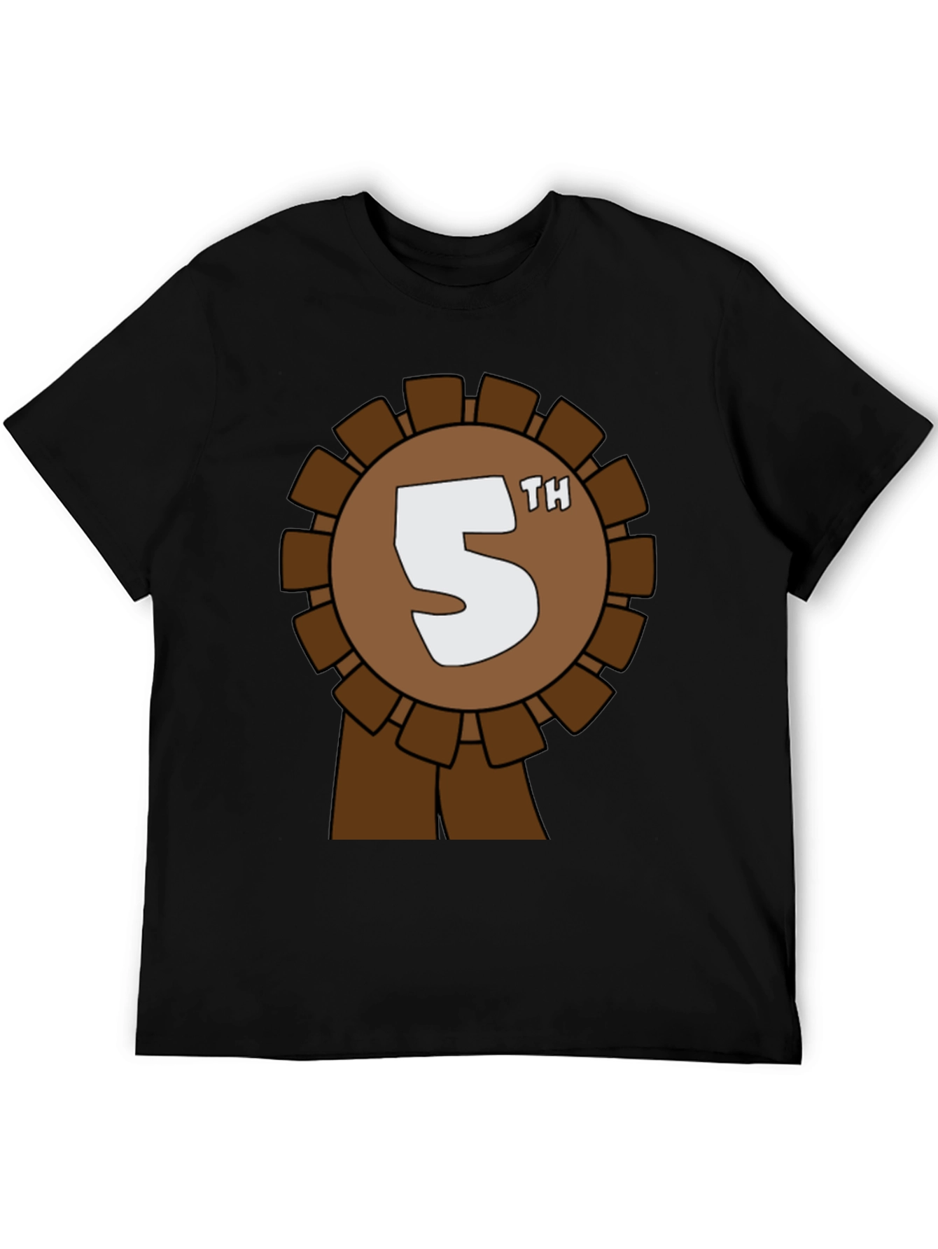 5th Place Award Ribbon Graphic Tee