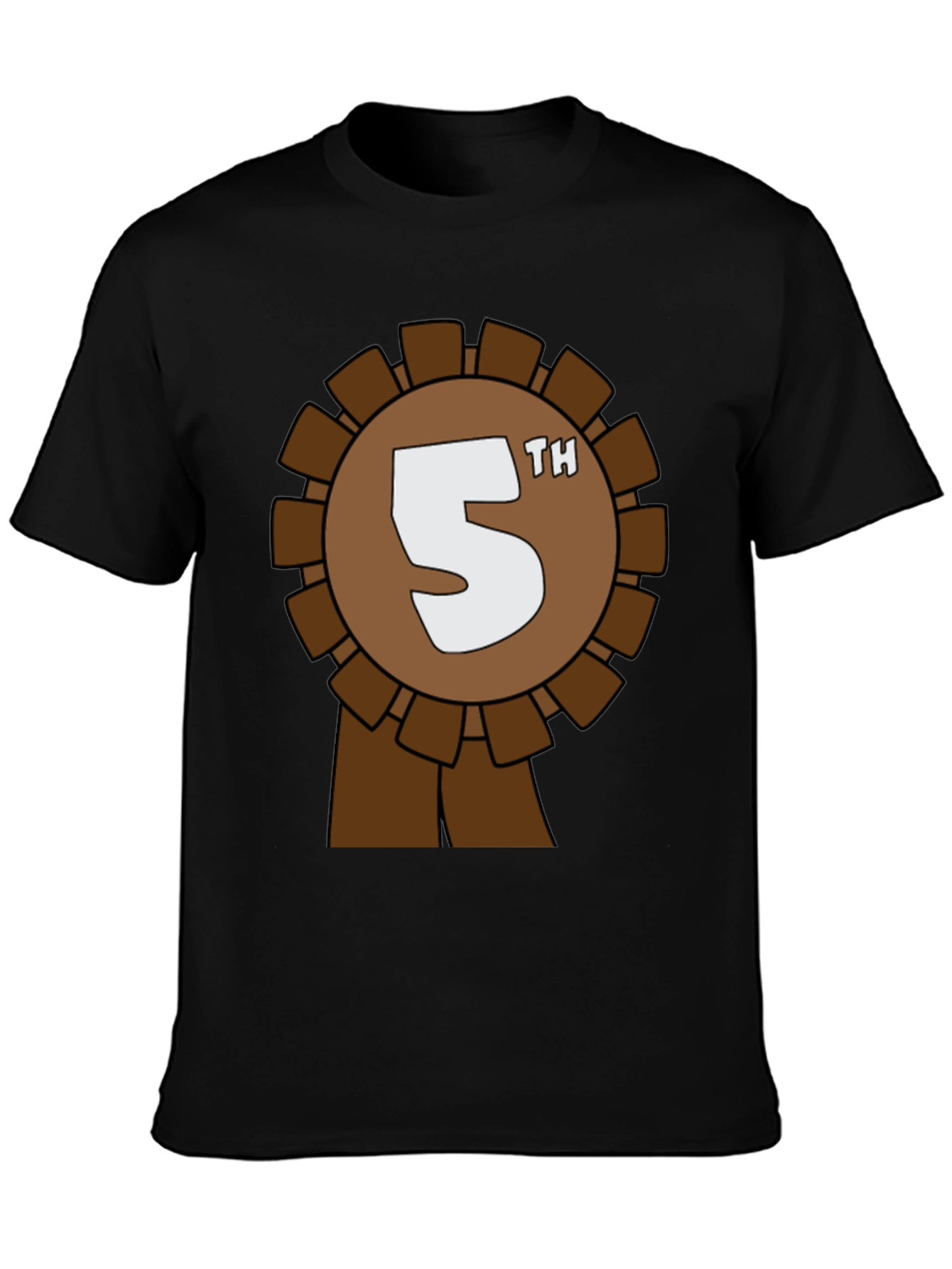 5th Place Award Ribbon Graphic Tee