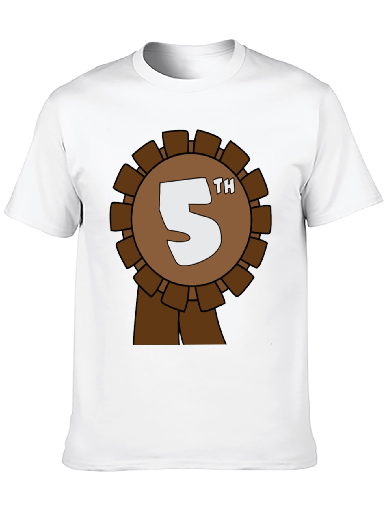 5th Place Award Ribbon Graphic Tee