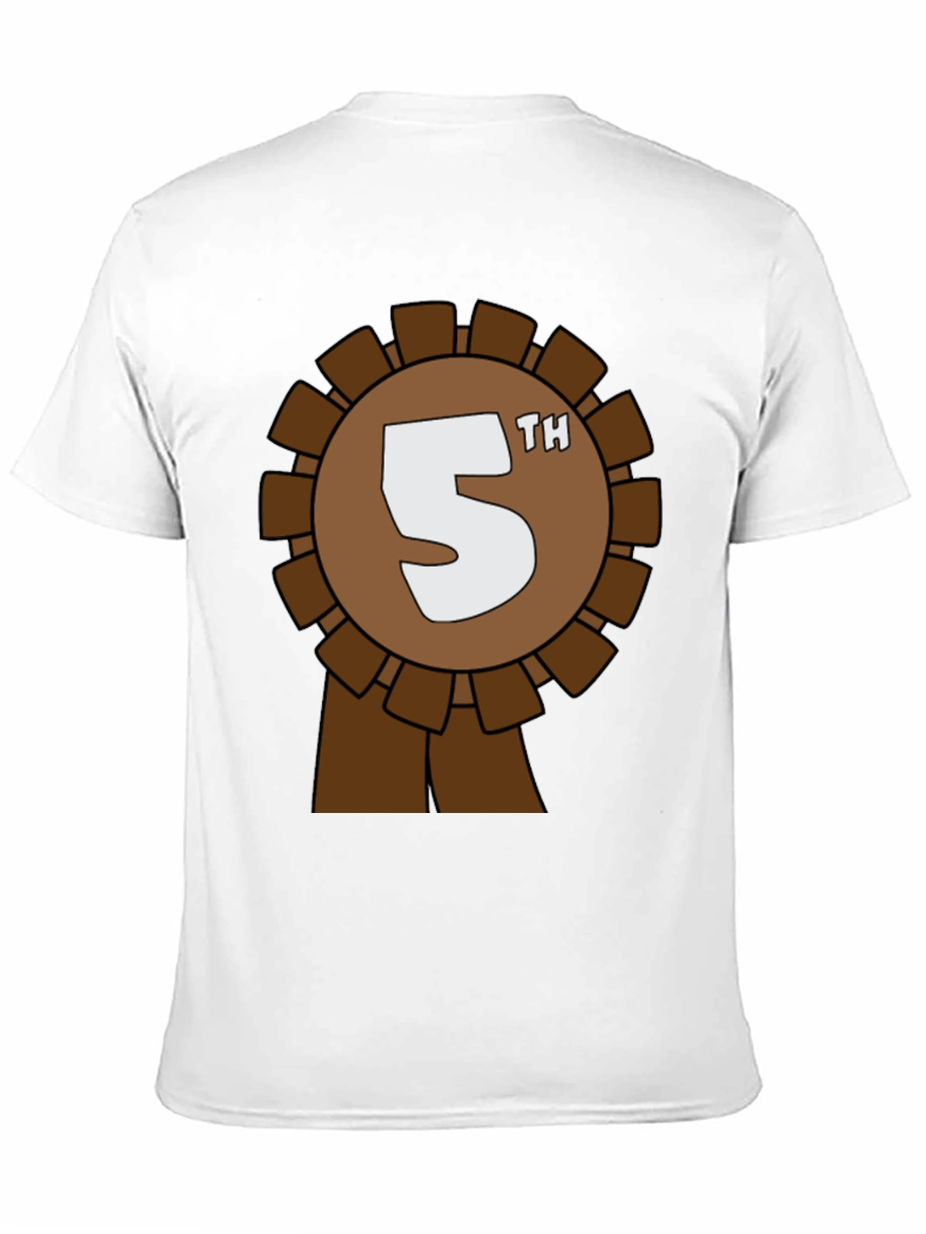 5th Place Award Ribbon Graphic Tee