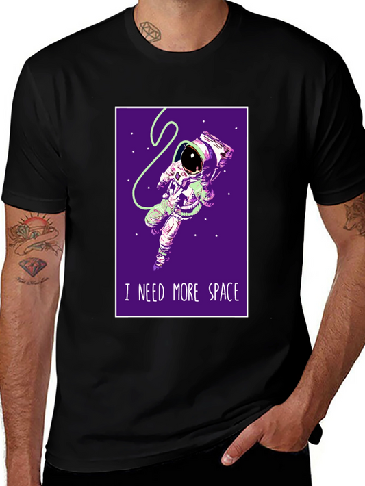 I Need More Space T-Shirt - Astronaut Graphic Tee