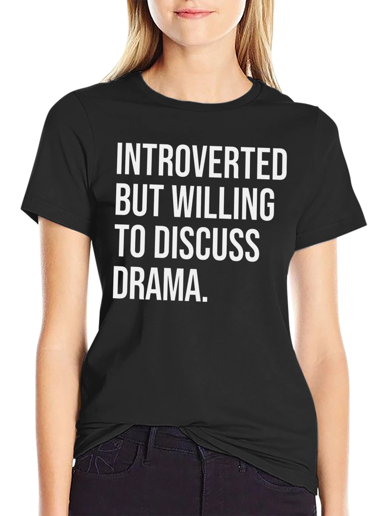 Introverted Drama T-Shirt -  Discussing Drama