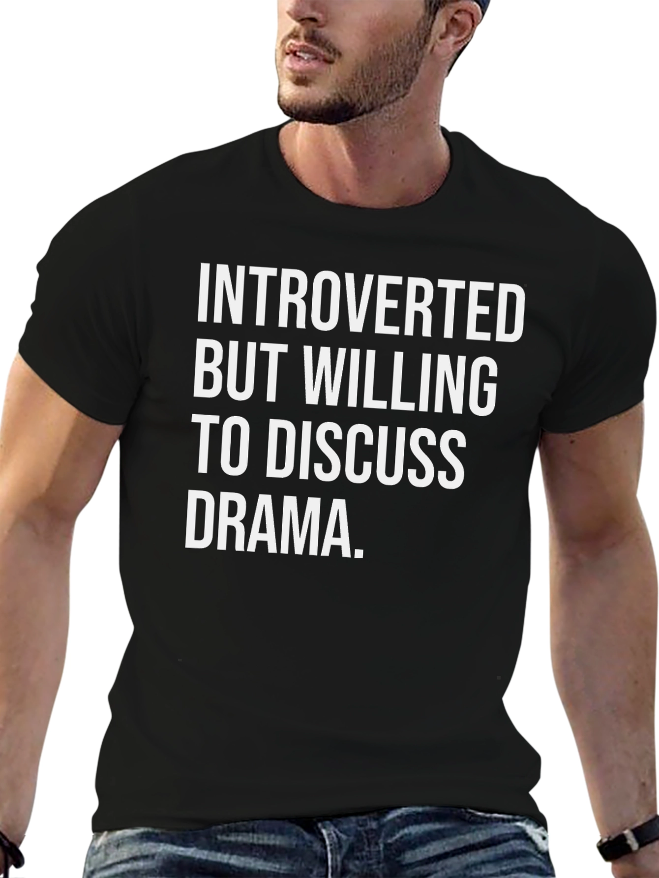 Introverted Drama T-Shirt -  Discussing Drama