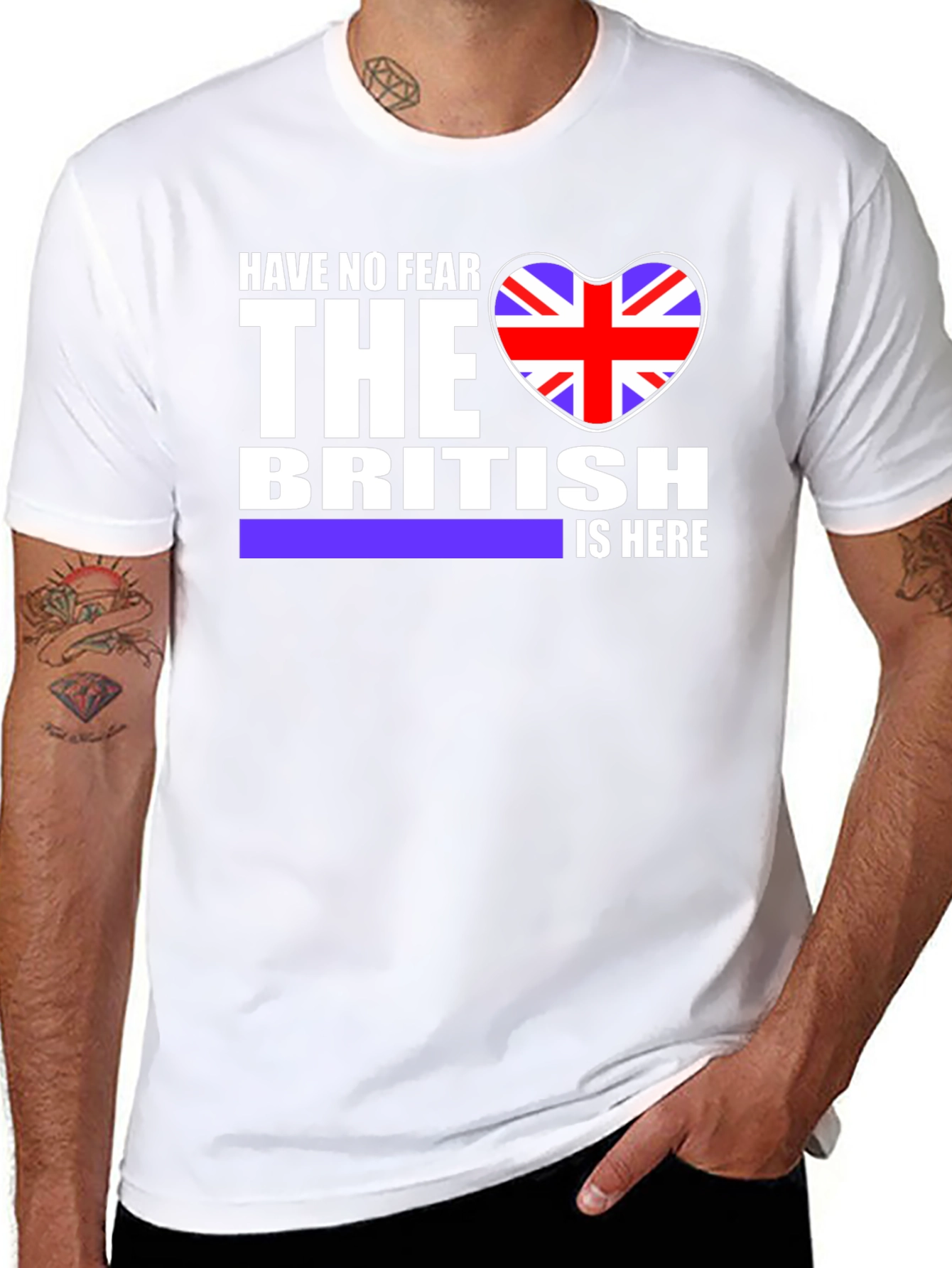 Have No Fear British is Here T-Shirt
