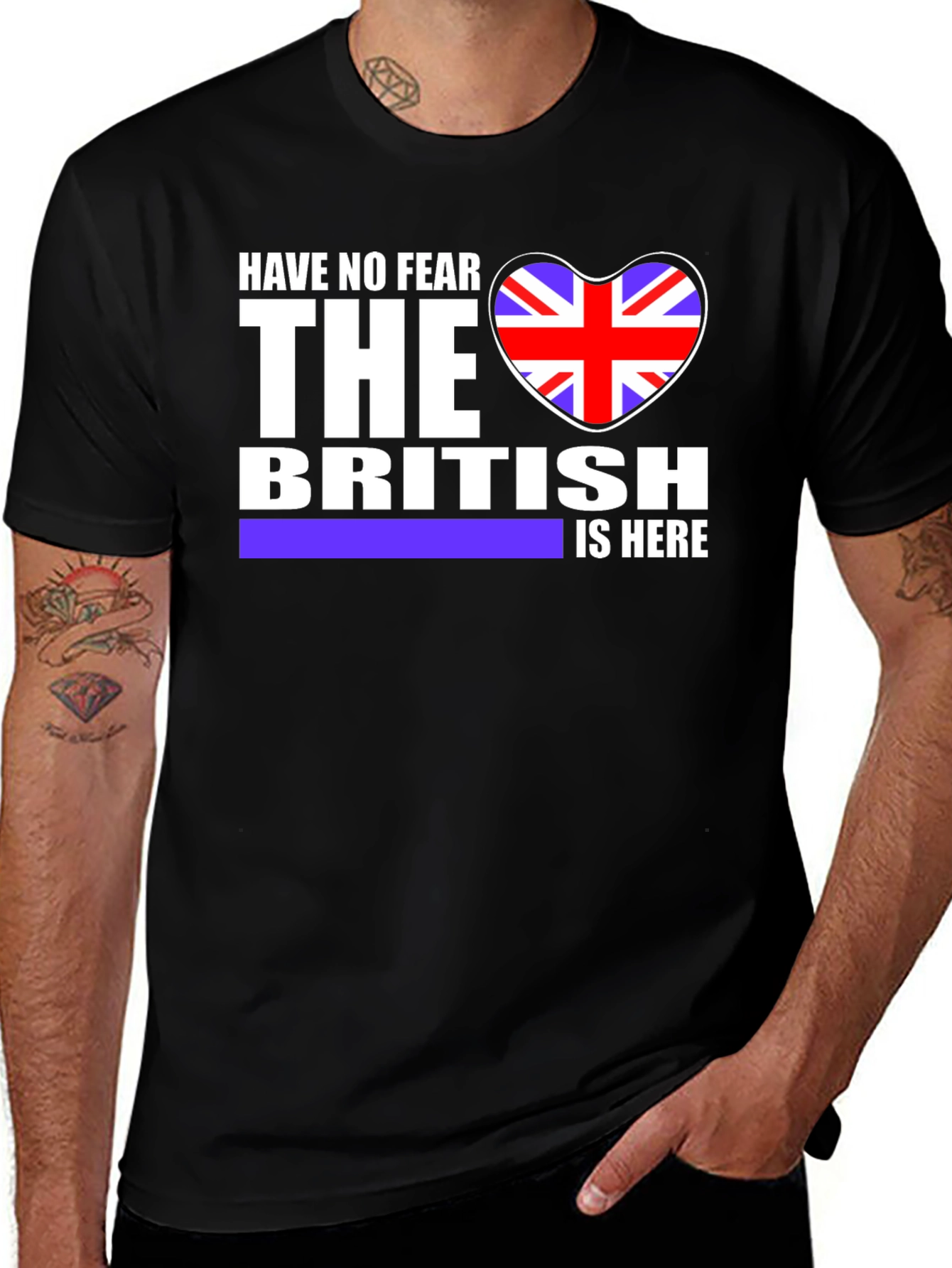 Have No Fear British is Here T-Shirt