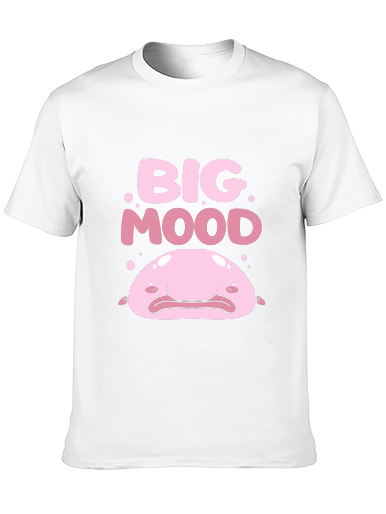 Big Mood Blobfish Graphic Tee - Black