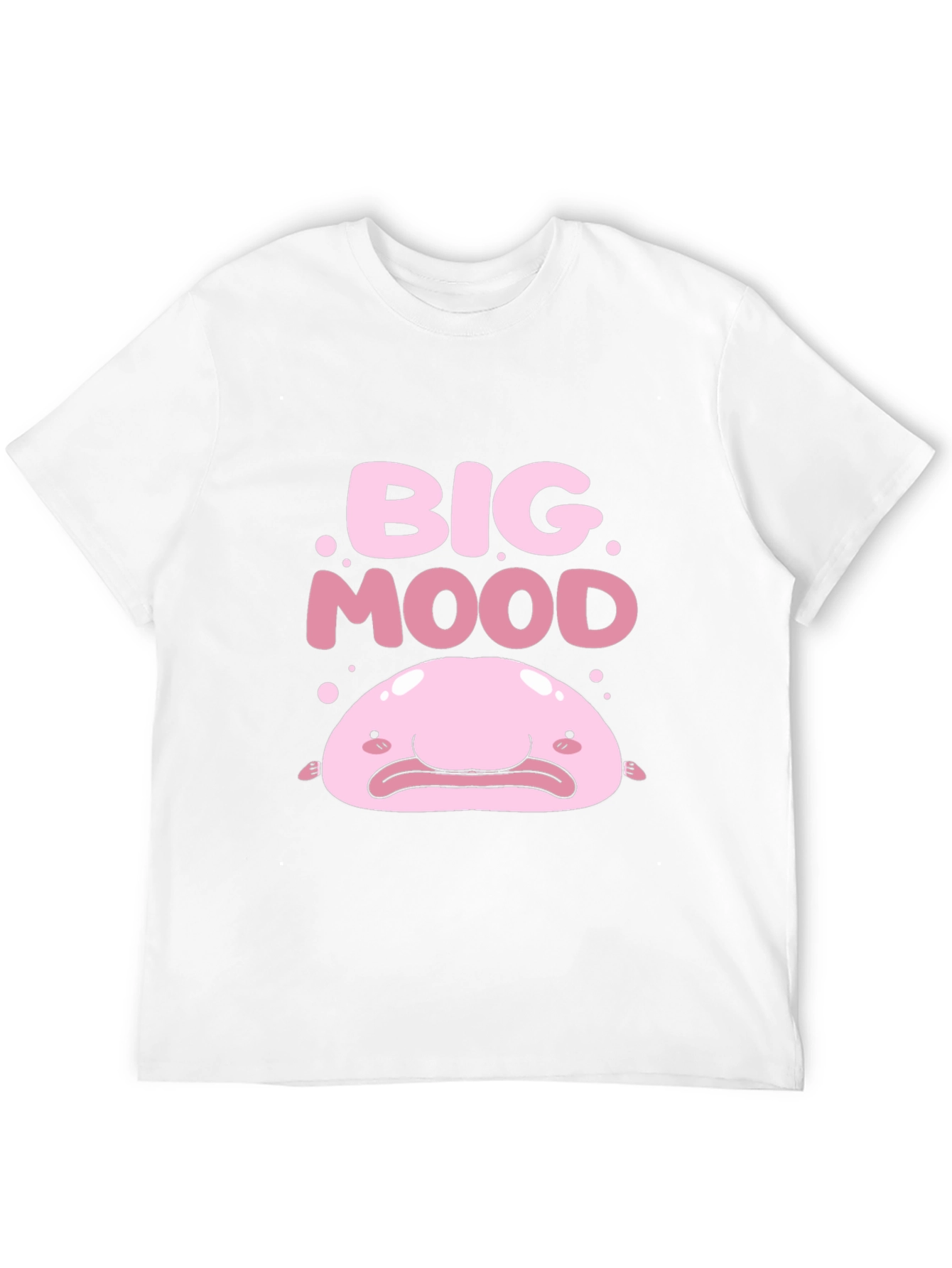 Big Mood Blobfish Graphic Tee - Black