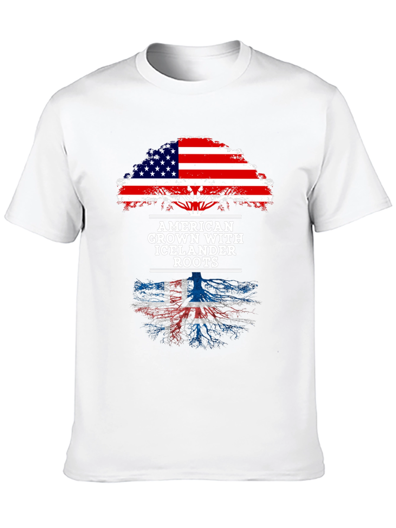 American Grown with Icelandic Roots T-Shirt