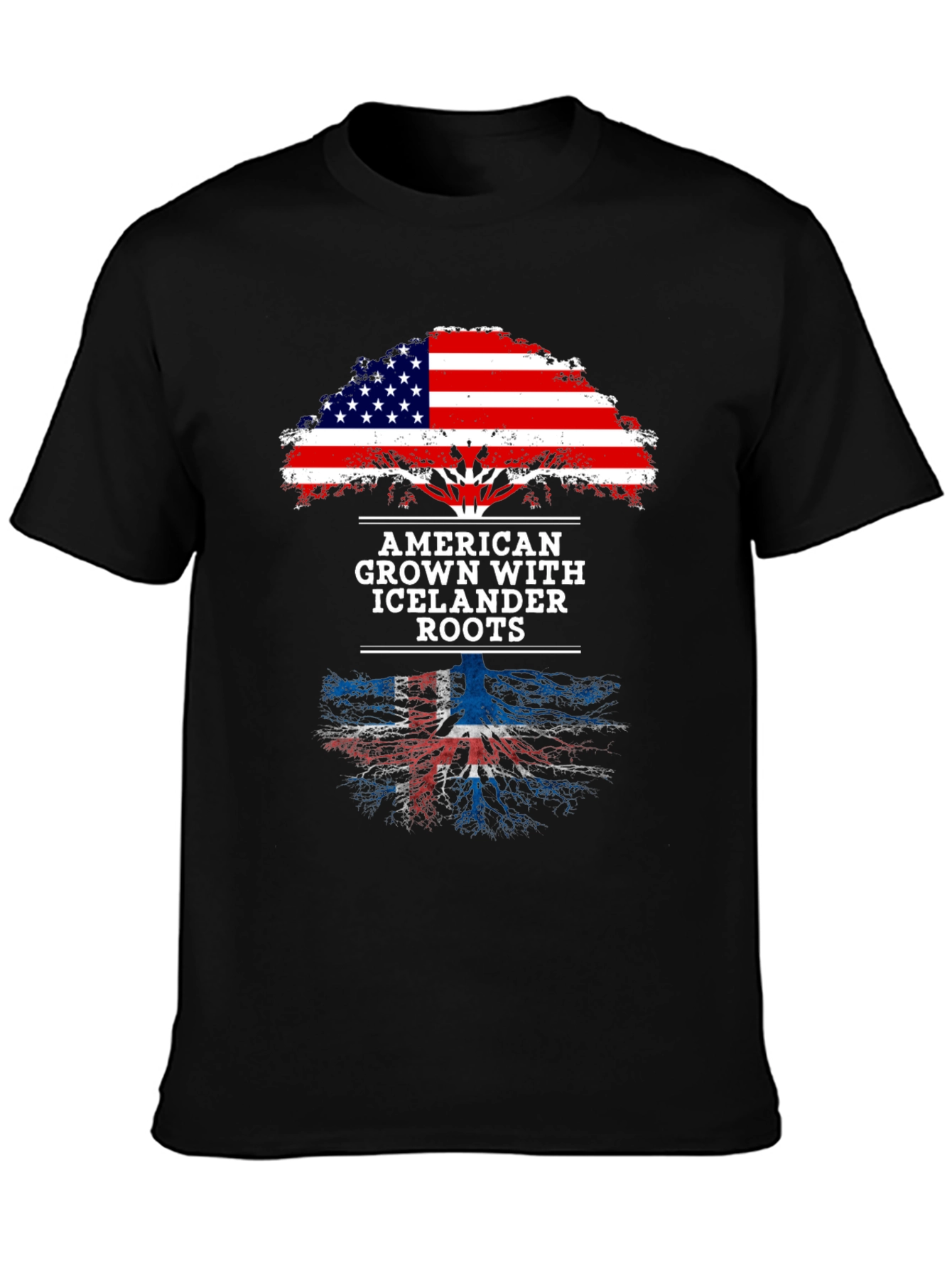 American Grown with Icelandic Roots T-Shirt