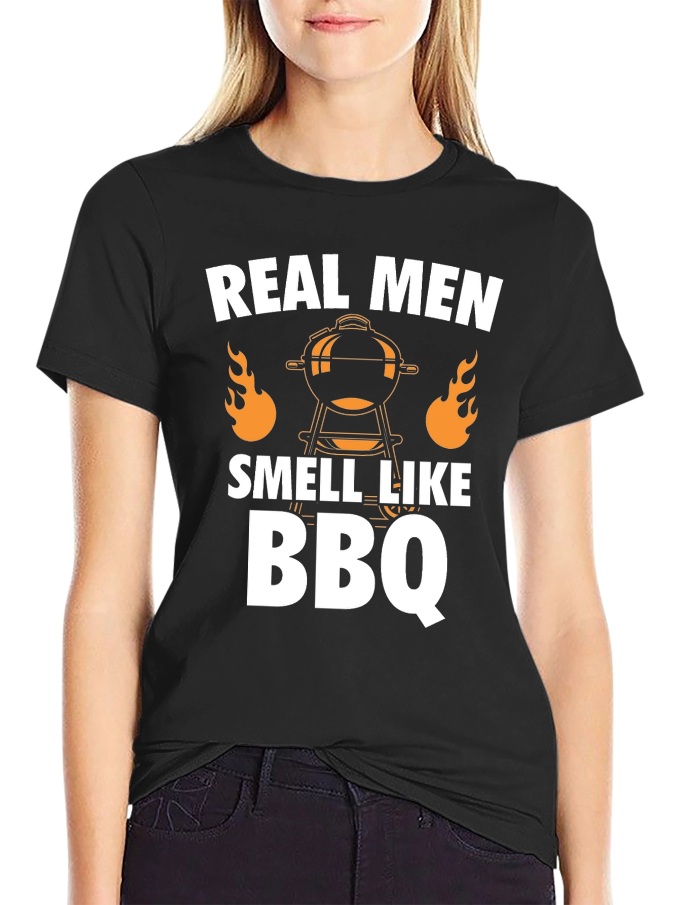 Real Men Smell Like BBQ T-Shirt