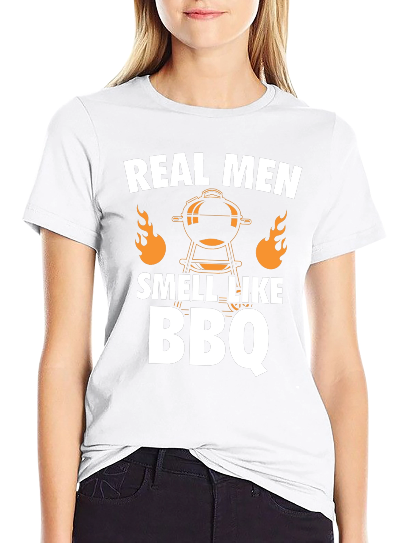 Real Men Smell Like BBQ T-Shirt