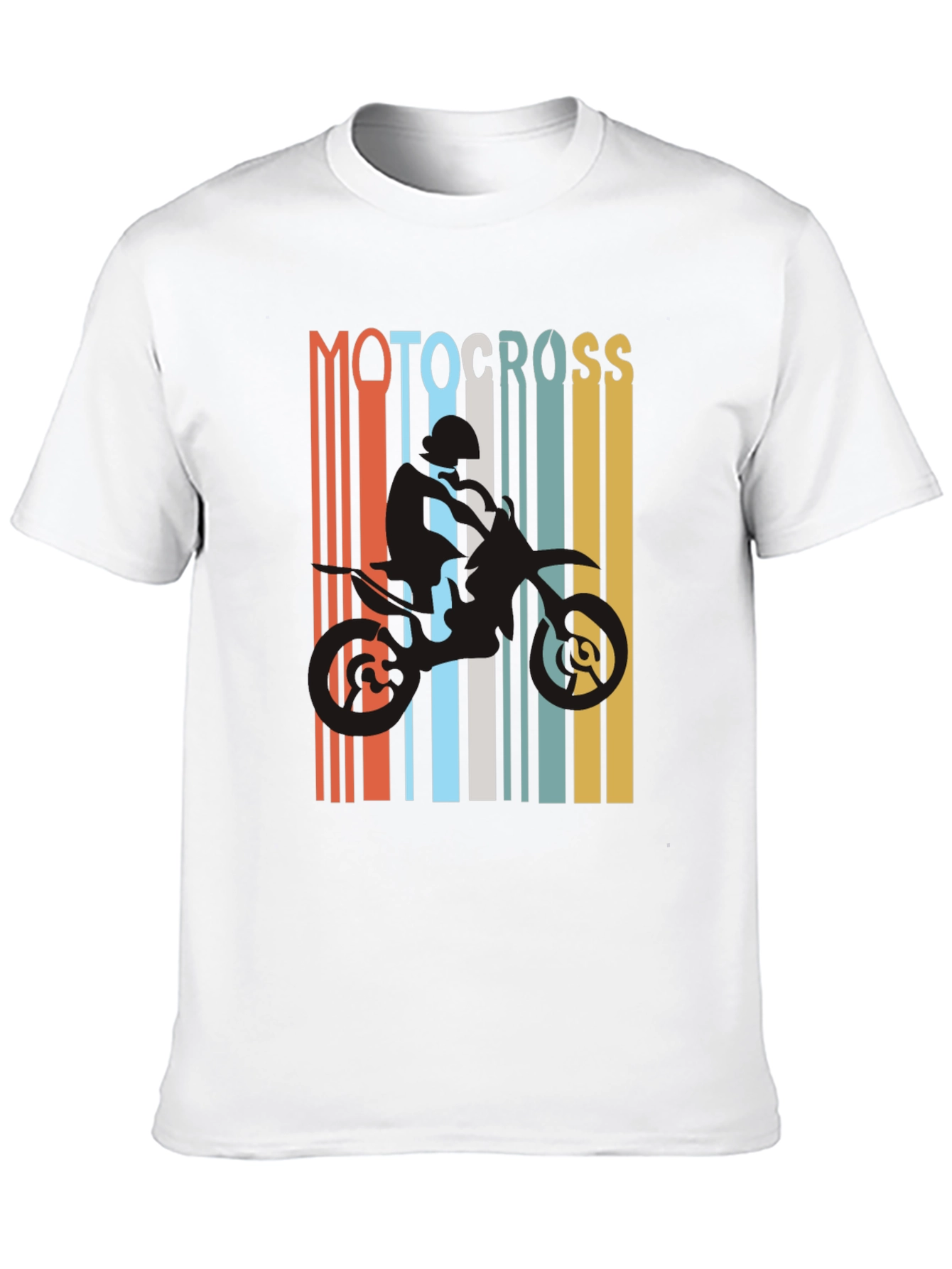 Motocross Rider Graphic Tee - Stylish Biker T-Shirt