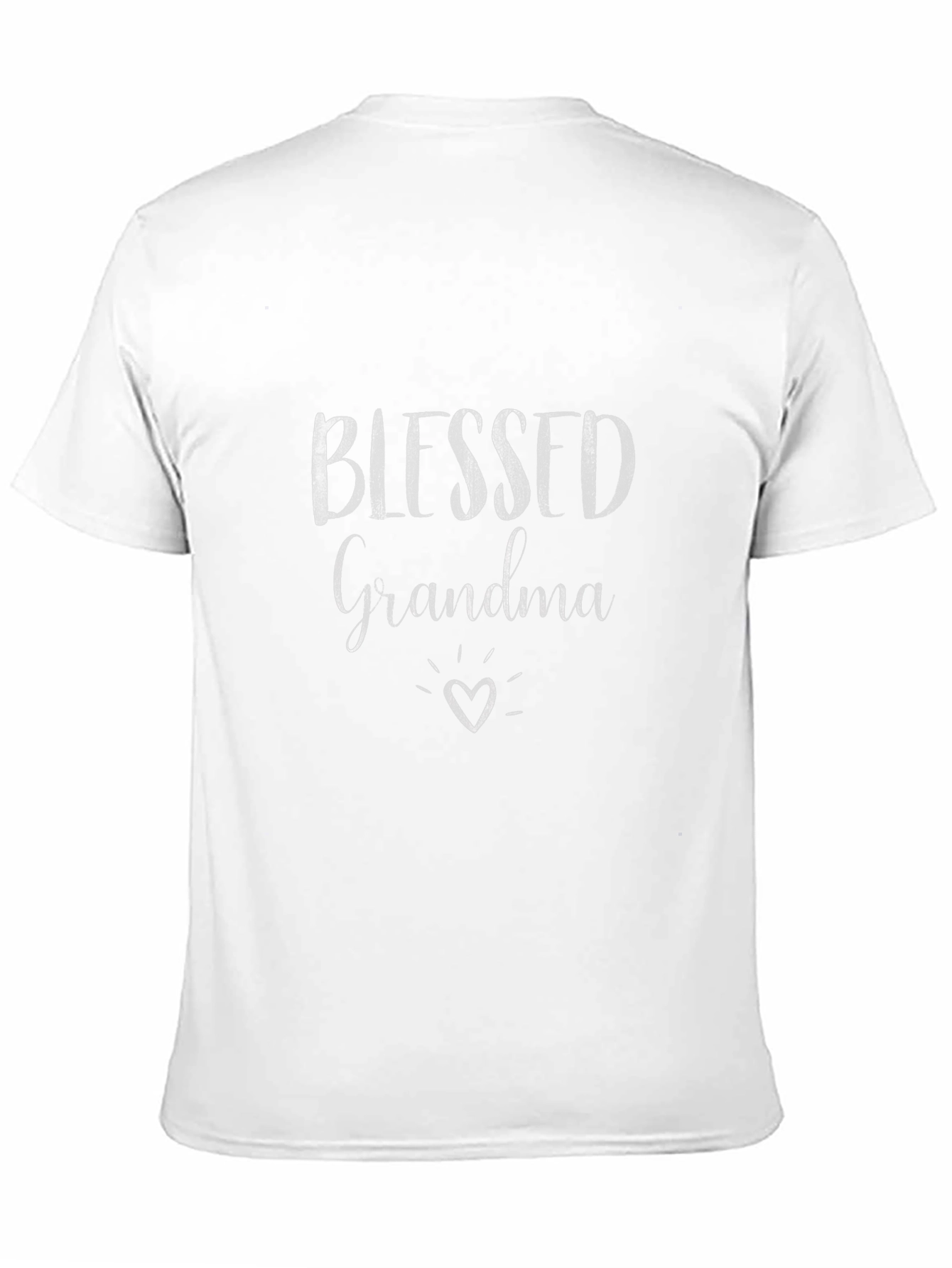 Blessed Grandma Graphic Tee - Black T-Shirt