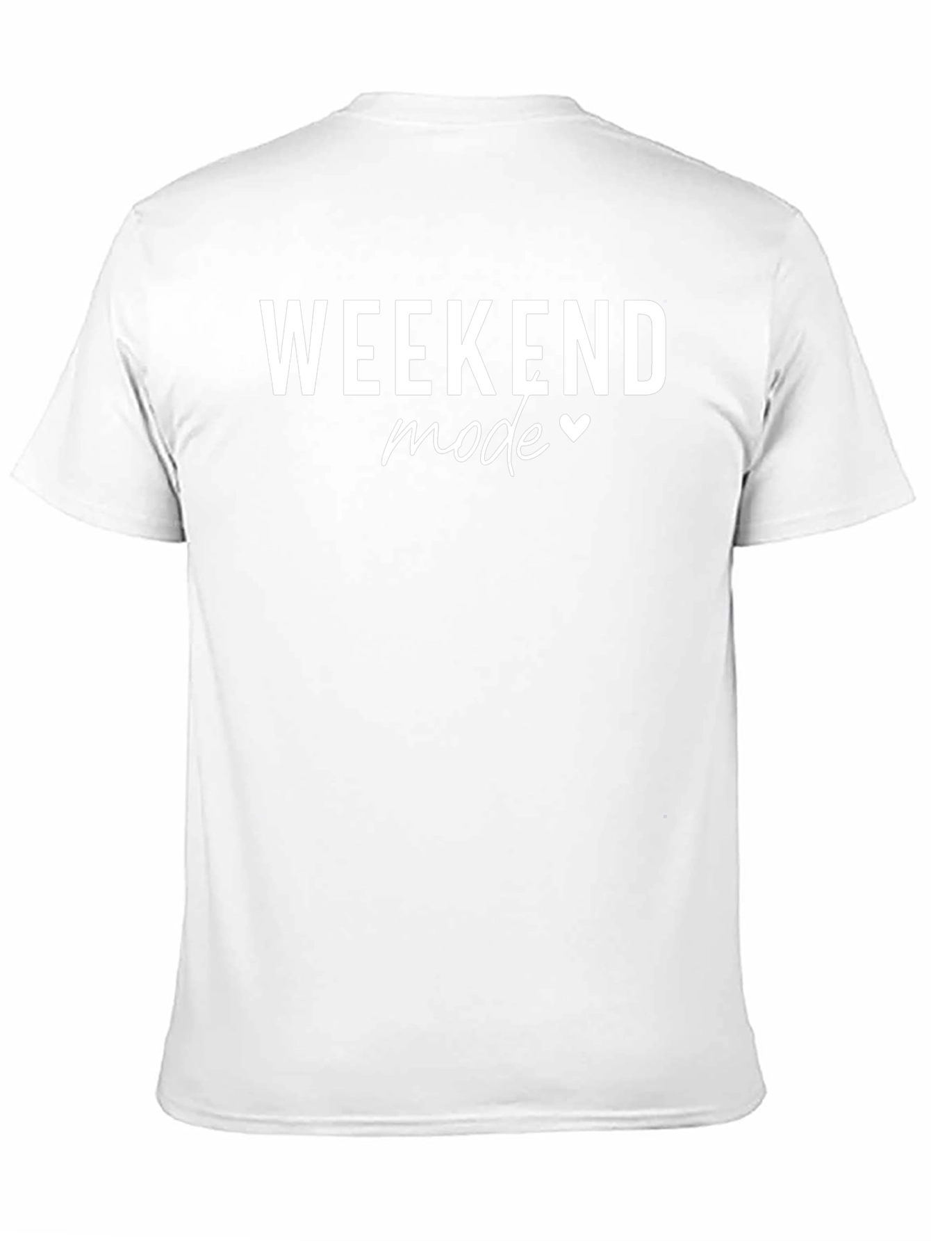 Weekend Mode Graphic Tee - Black T-Shirt