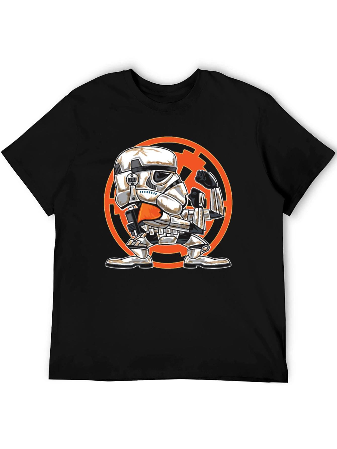 Stormtrooper Graphic Tee - Black