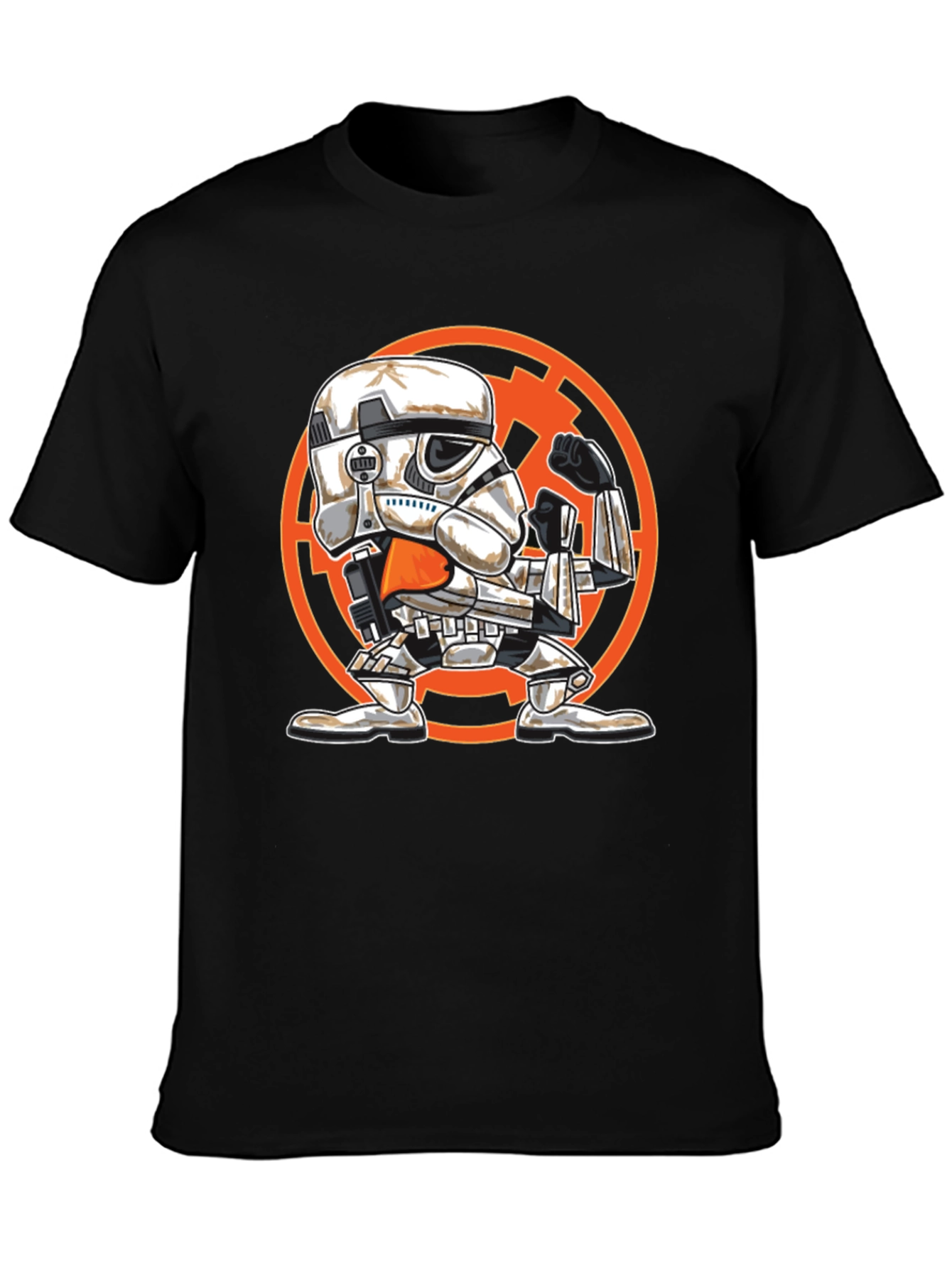 Stormtrooper Graphic Tee - Black