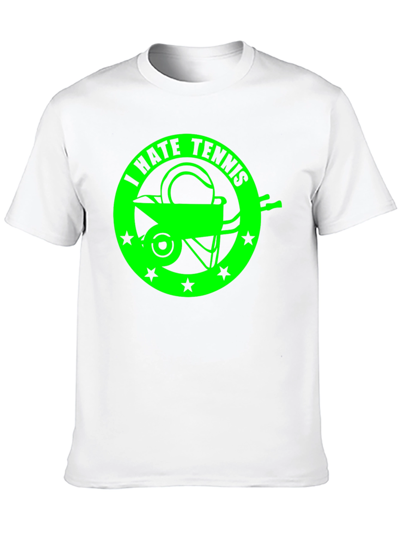I Hate Tennis T-Shirt - Funny Graphic Tee