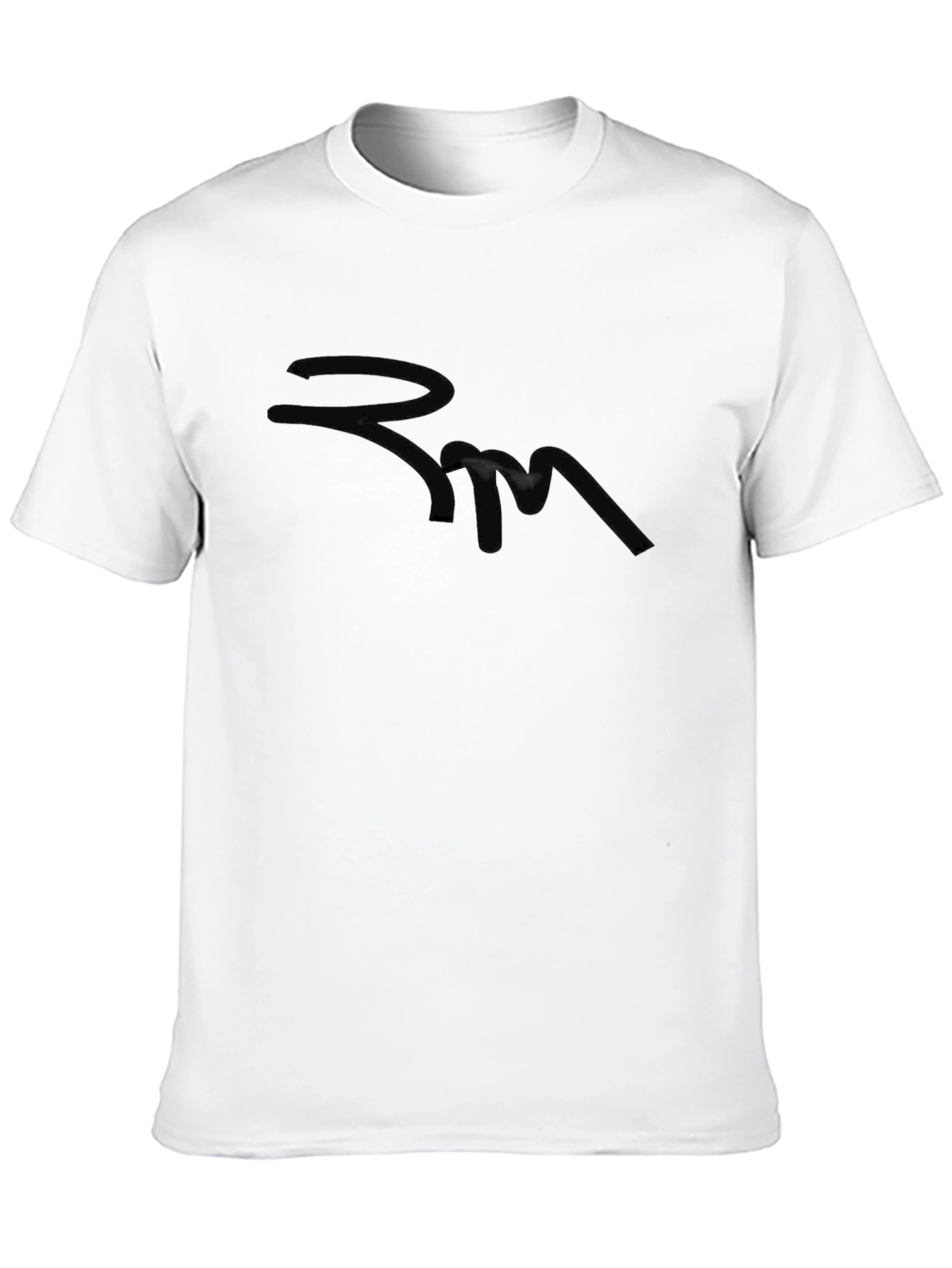 Mens Black T-Shirt with Dark Graphic Design