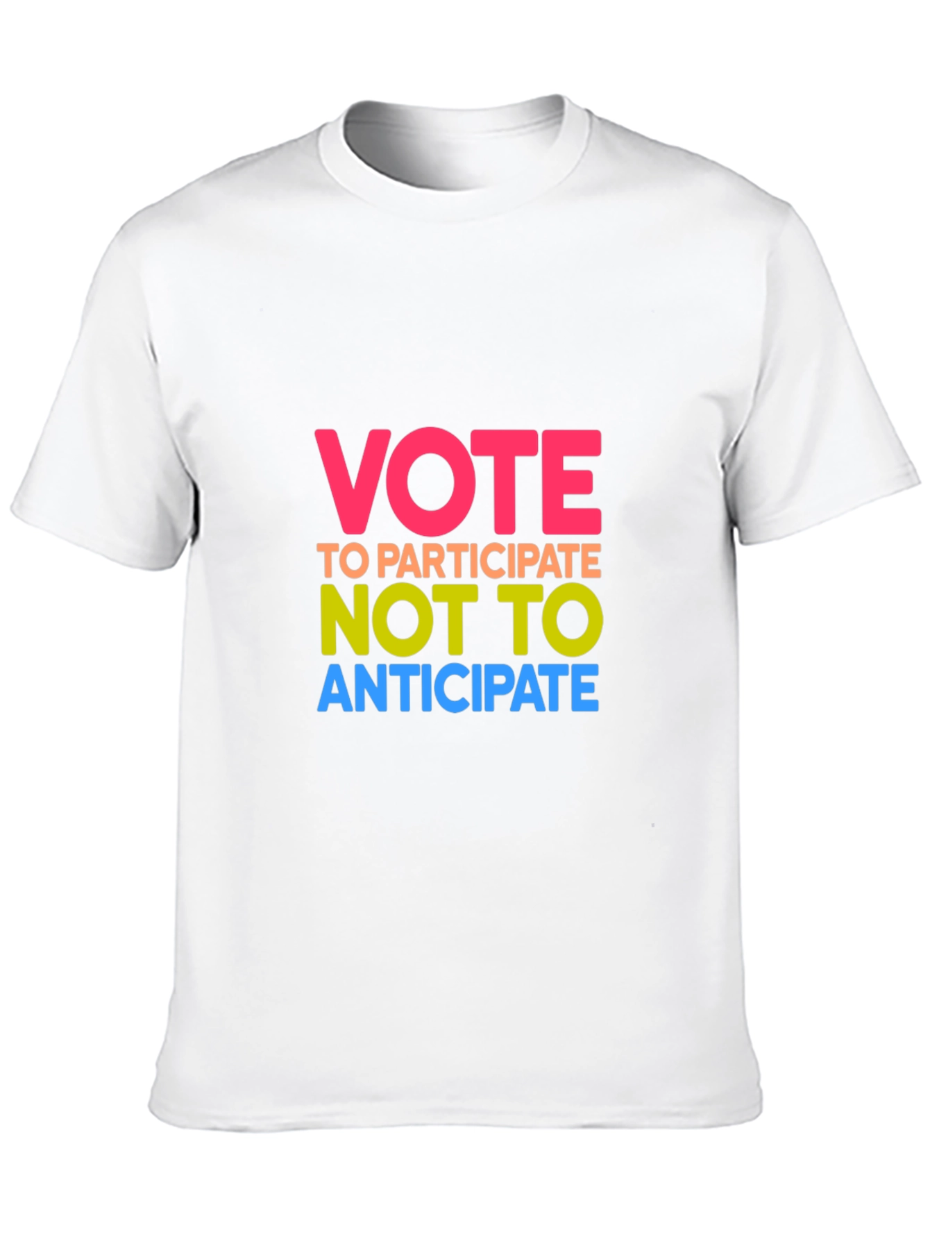 Vote Participate Tee - Political Statement T-Shirt