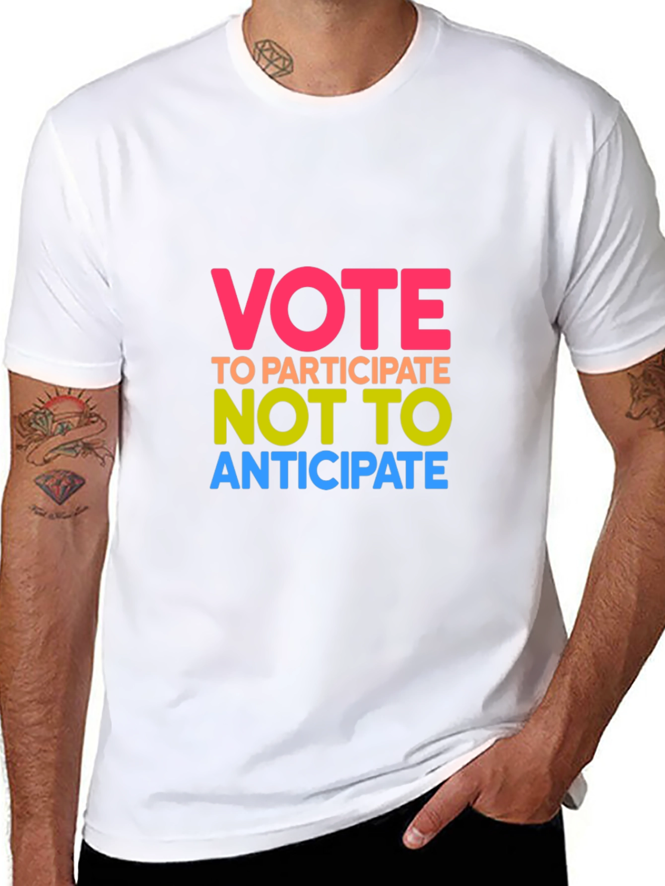 Vote Participate Tee - Political Statement T-Shirt