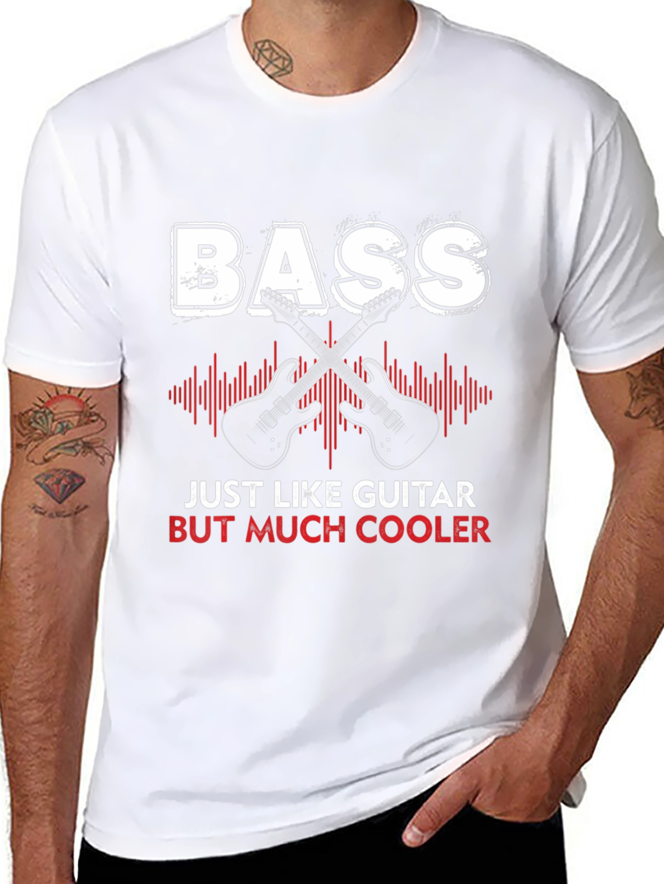 Bass Guitar T-Shirt - Musician Gift