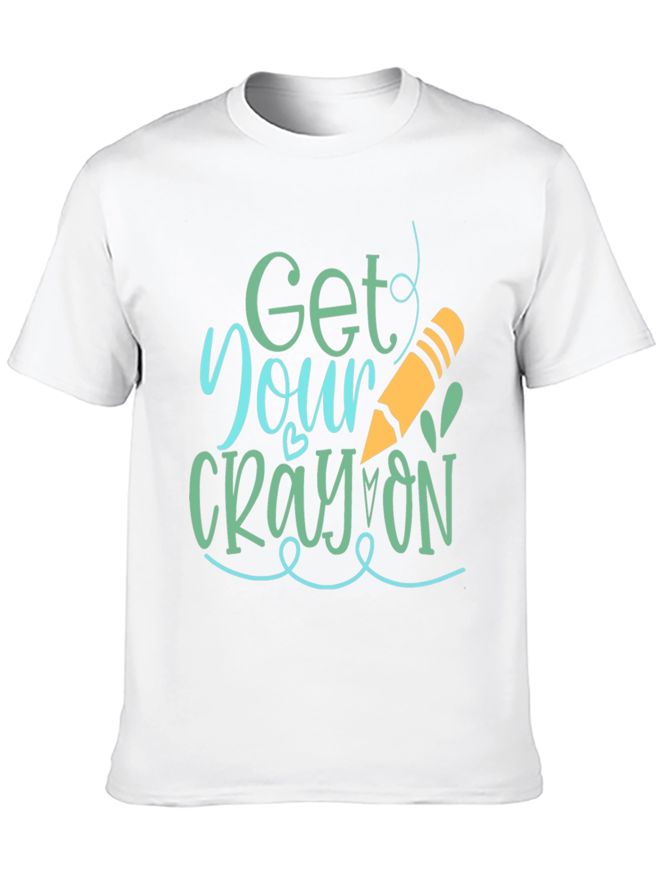 Get Your Crayon On Graphic Tee