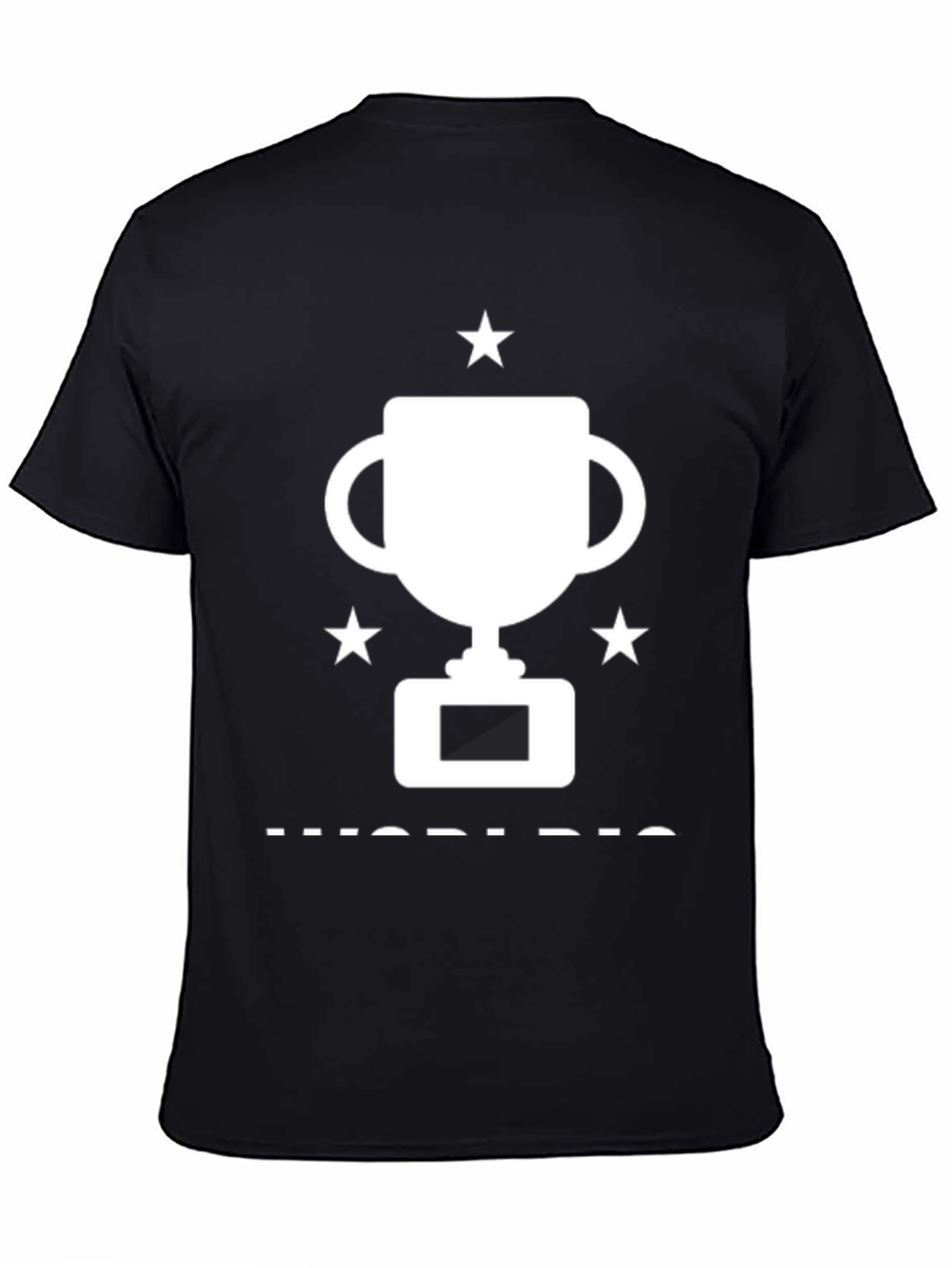Trophy Graphic T-Shirt - Black Casual