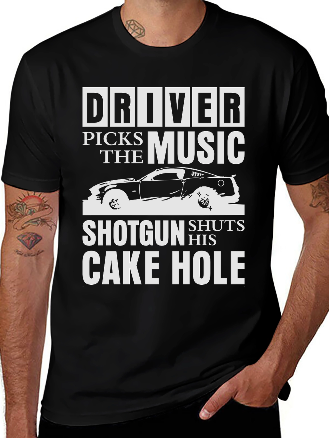 Driver Picks the Music T-Shirt