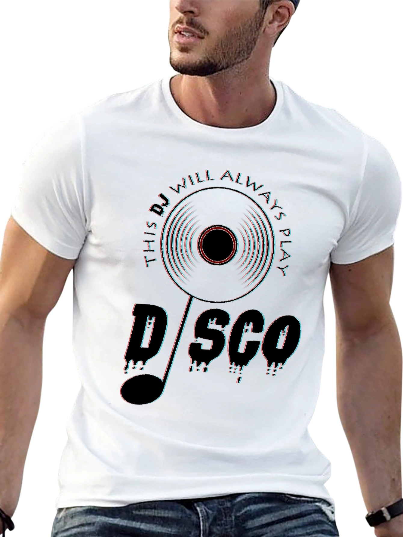 Retro Disco DJ T-Shirt