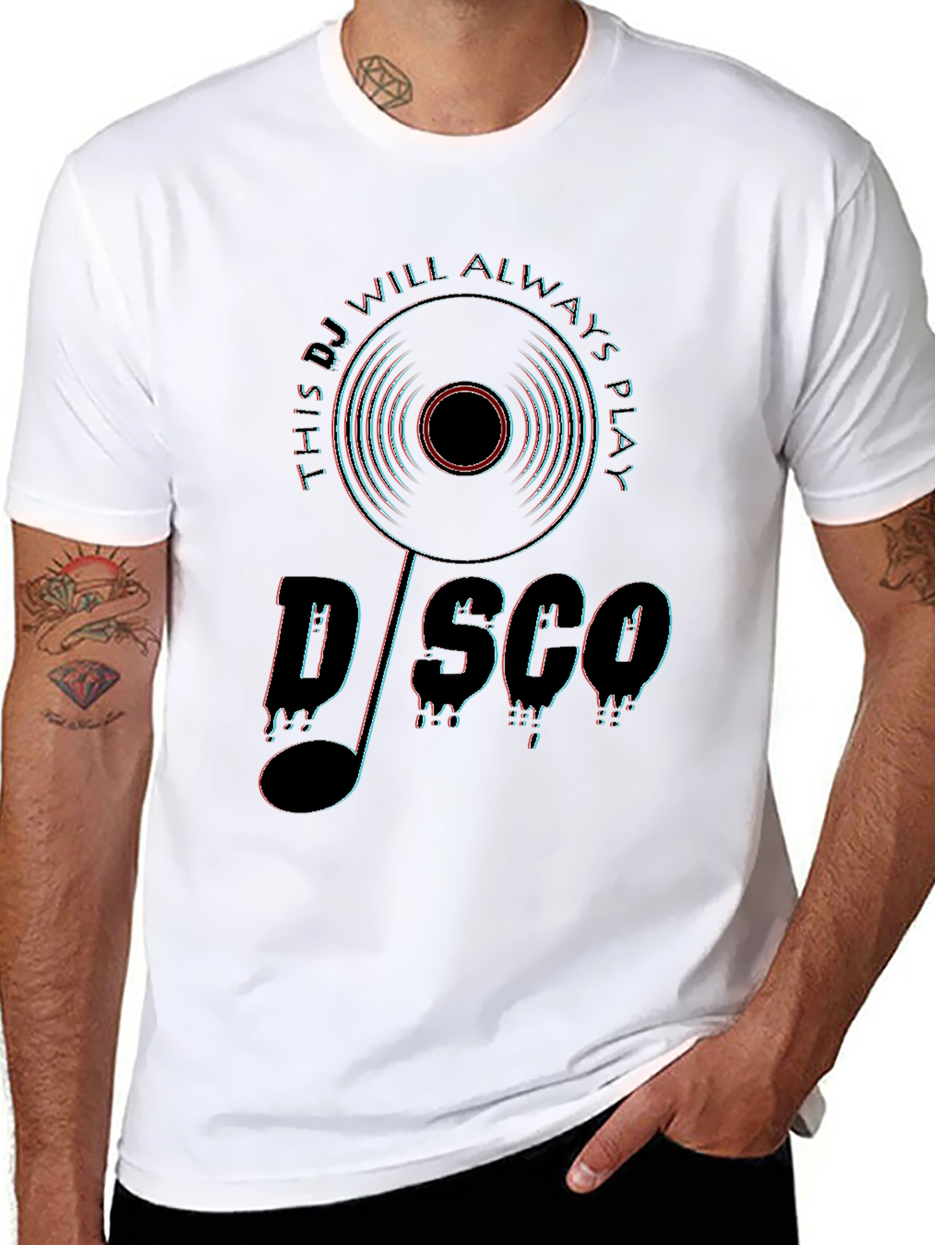 Retro Disco DJ T-Shirt