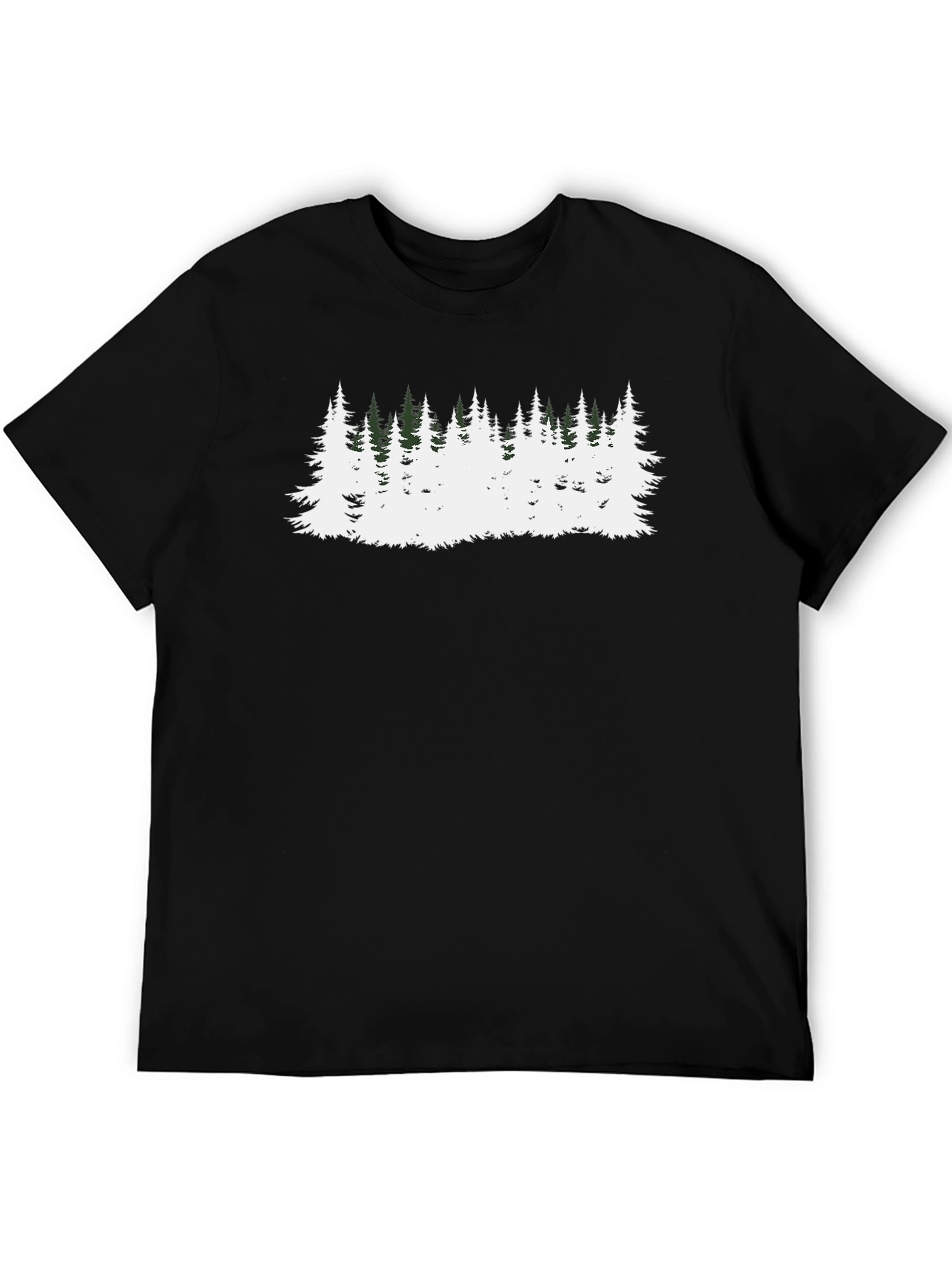 Forest Graphic Black T-Shirt