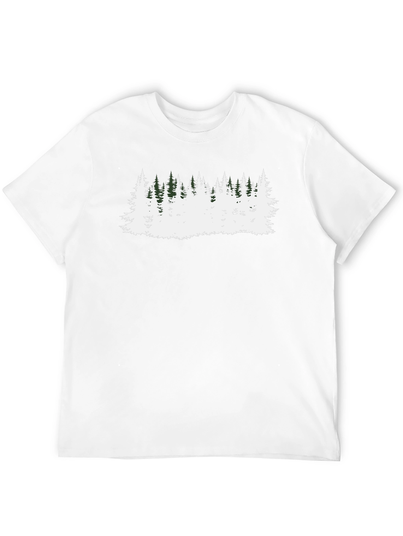 Forest Graphic Black T-Shirt
