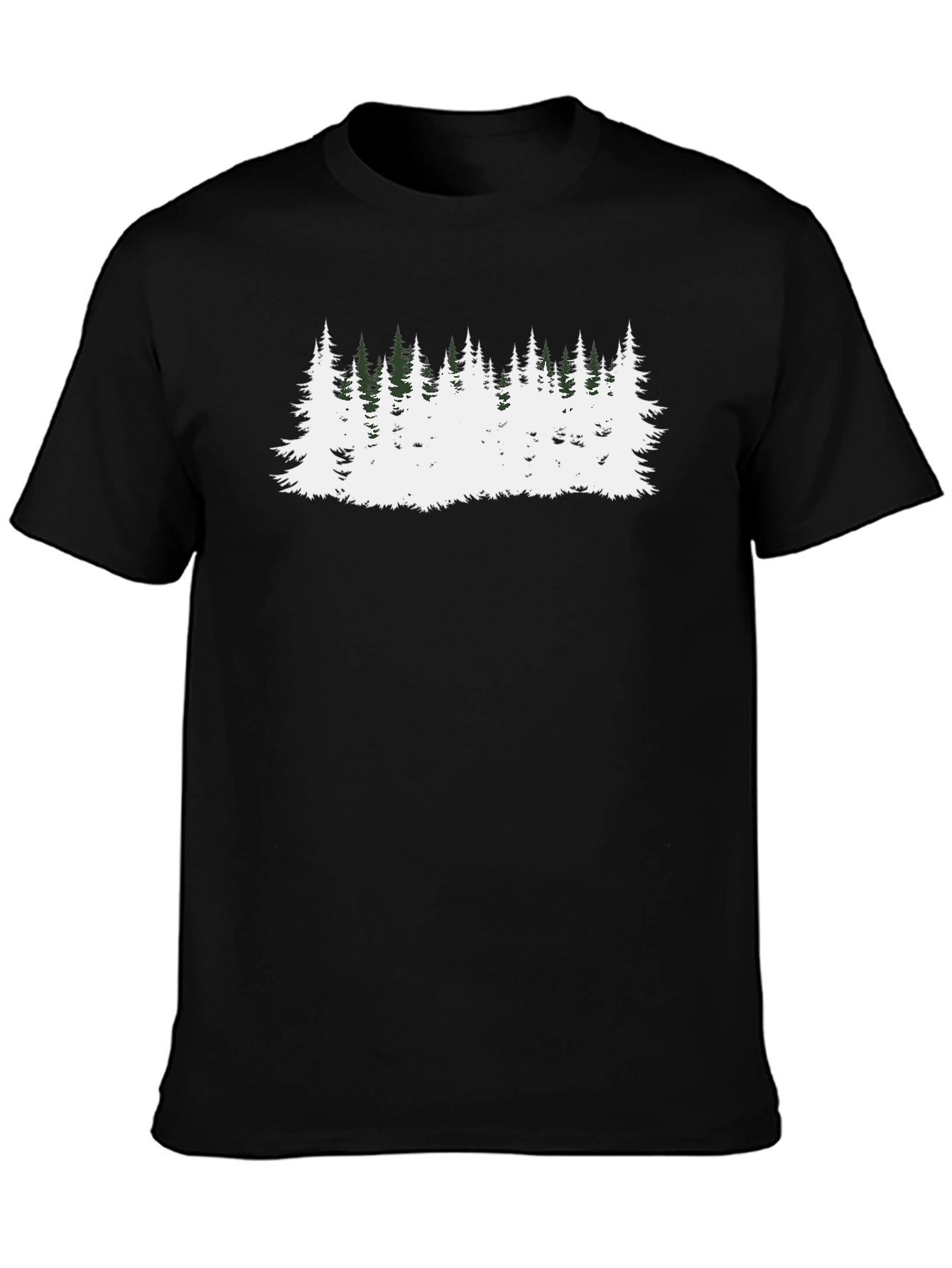 Forest Graphic Black T-Shirt