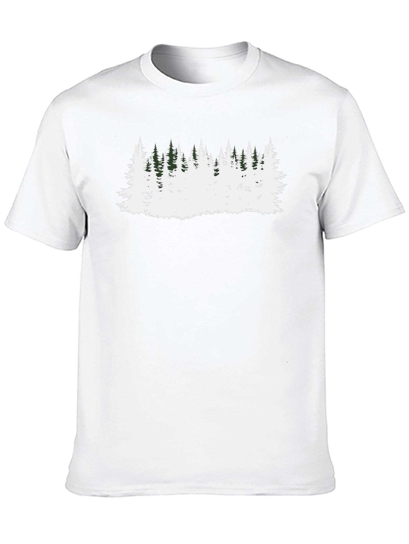 Forest Graphic Black T-Shirt